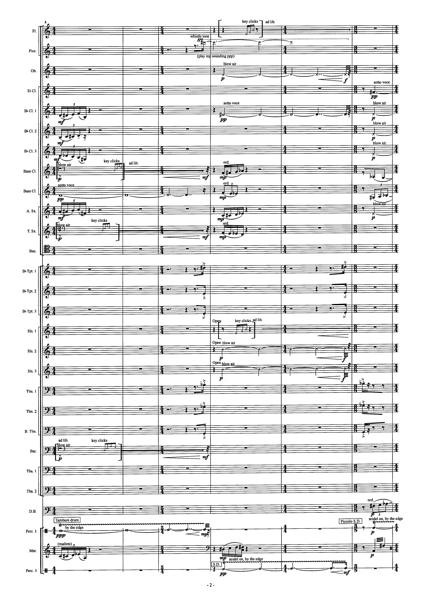 Breaking Another Wall - For Wind Ensemble - Image 4