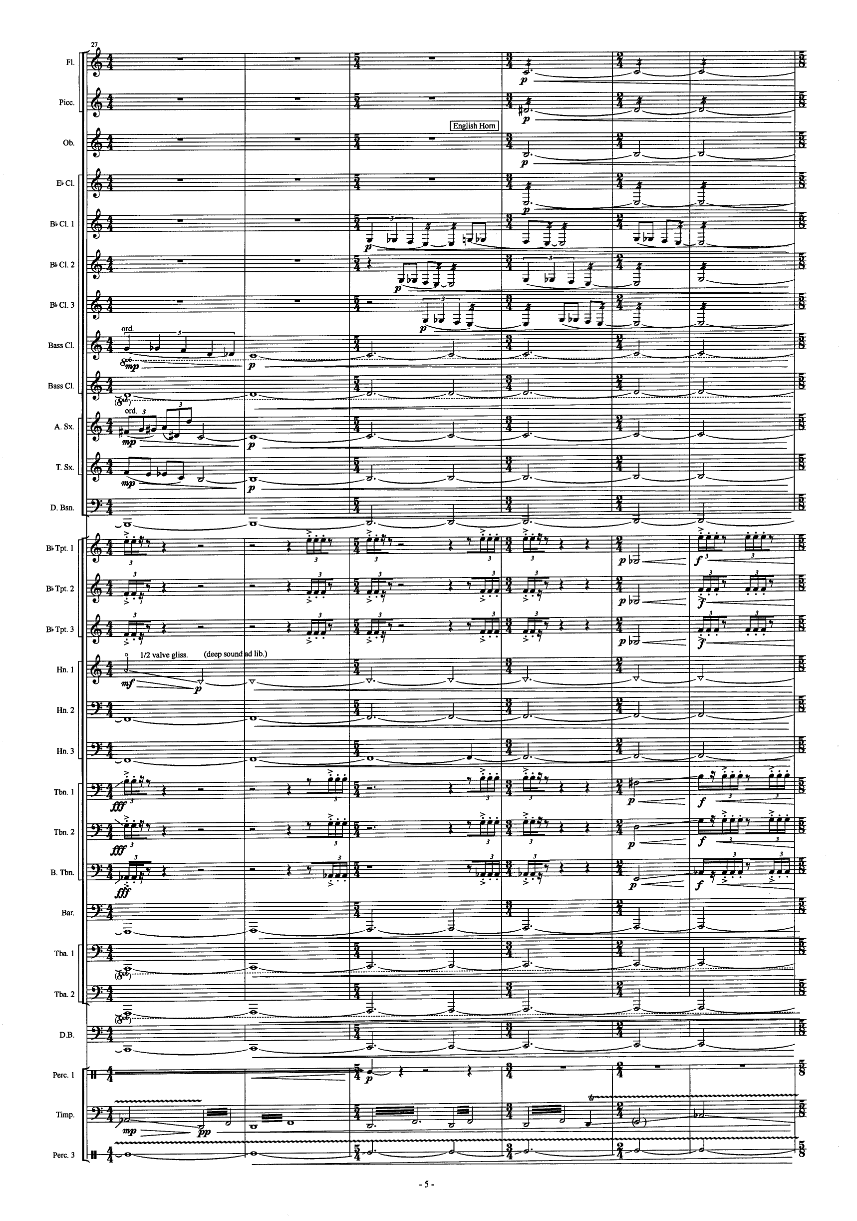 Breaking Another Wall - For Wind Ensemble - Image 7