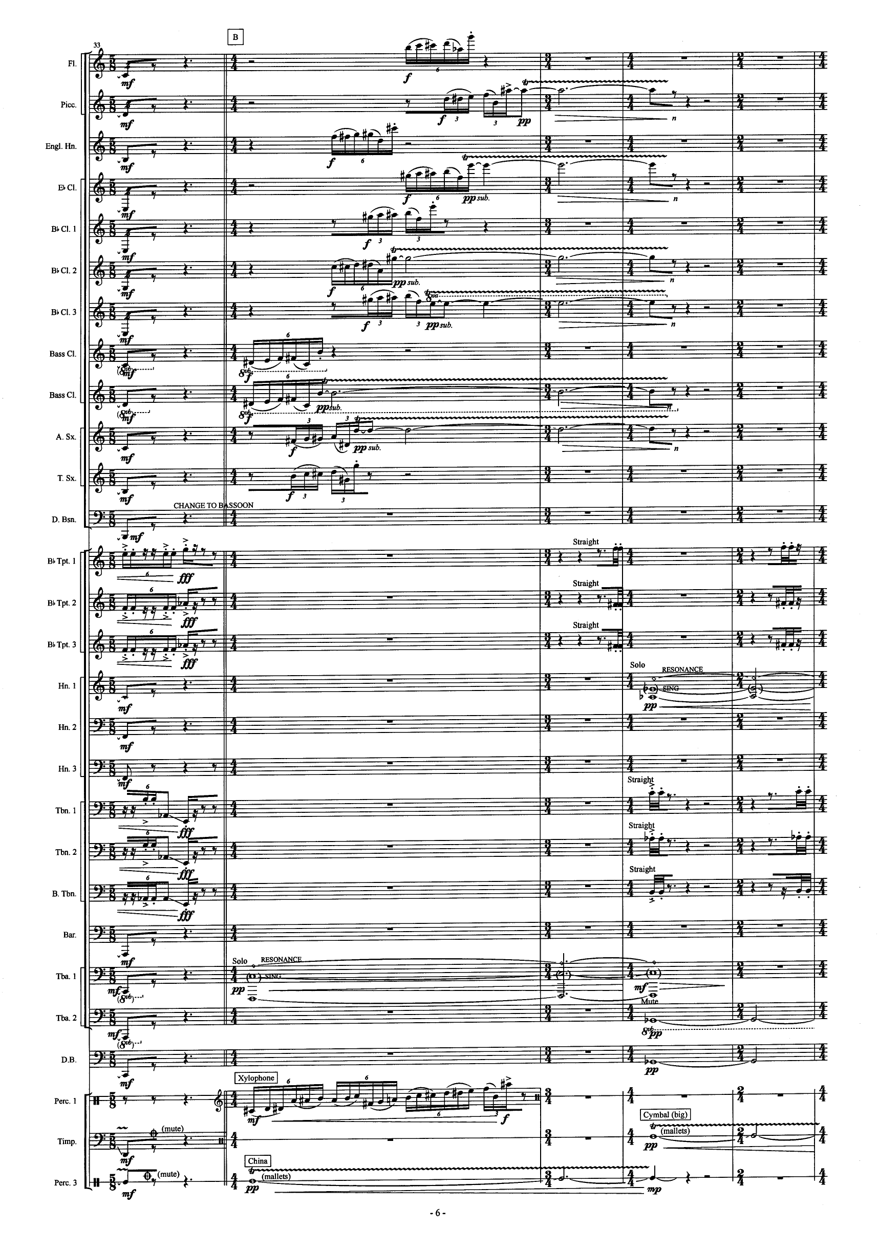 Breaking Another Wall - For Wind Ensemble - Image 8