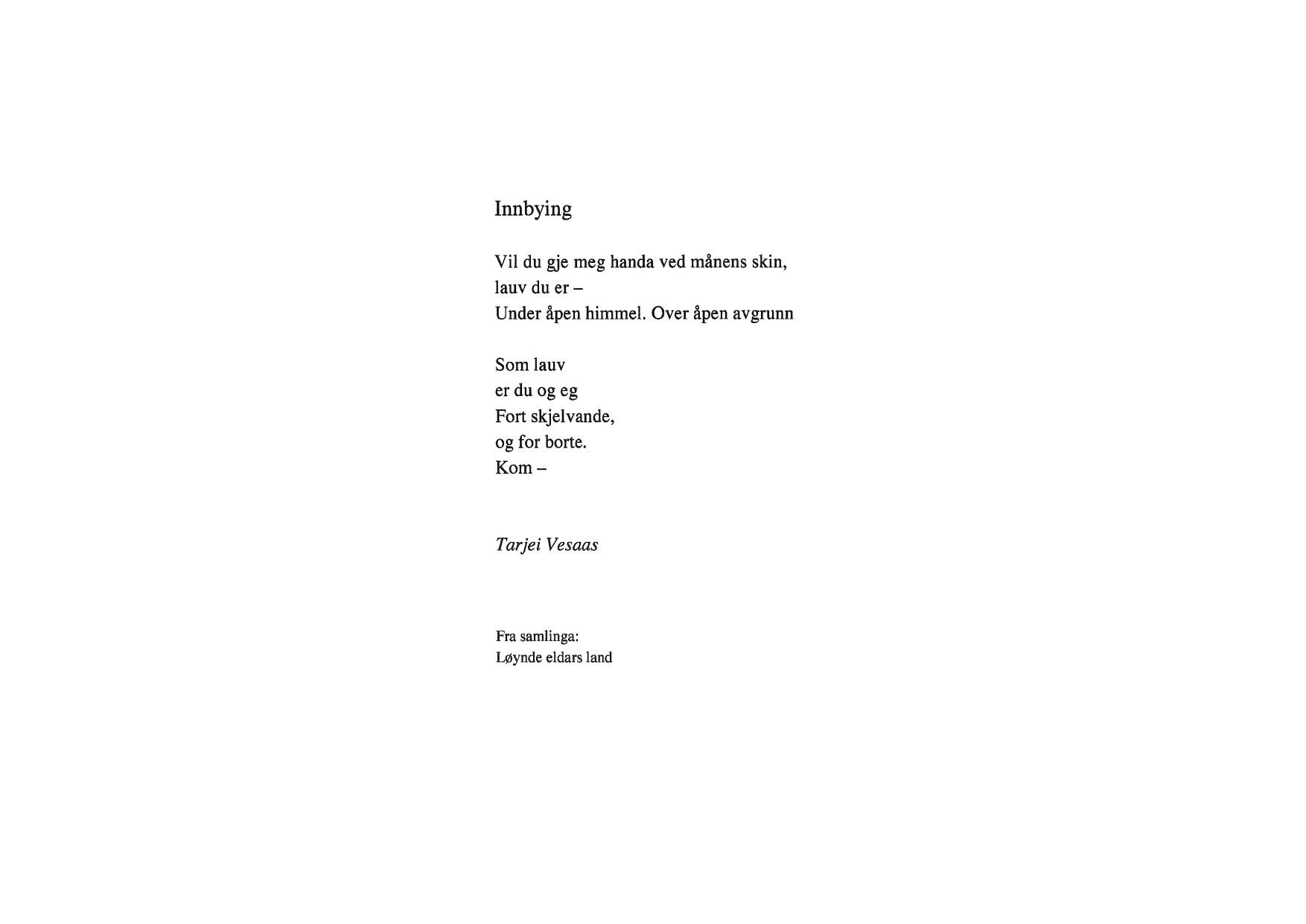 I møte med... - Balettmusikk for sopran, mezzo, alt, tenor, baryton, bass og elektronikk - Image 3