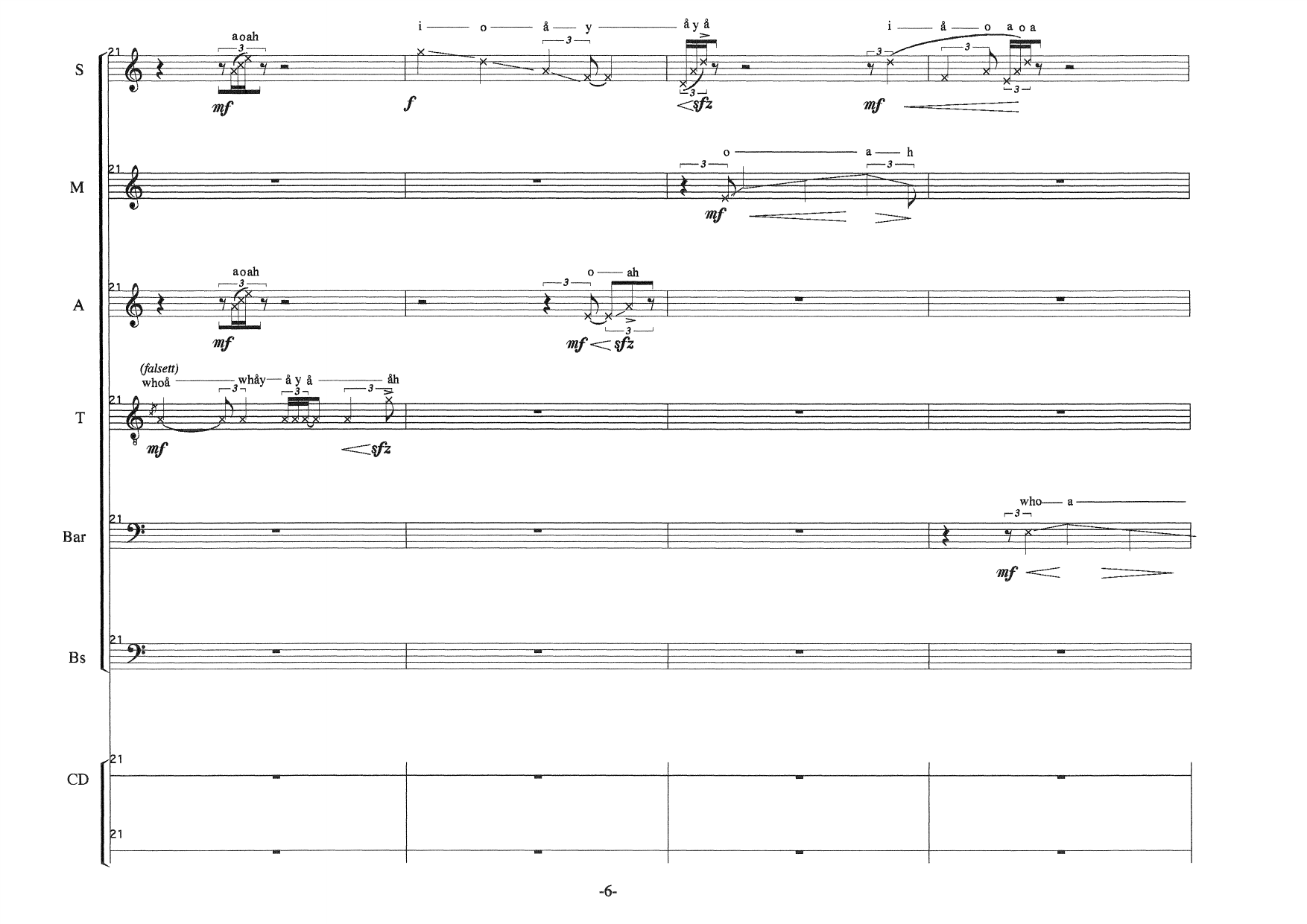 I møte med... - Balettmusikk for sopran, mezzo, alt, tenor, baryton, bass og elektronikk - Image 10