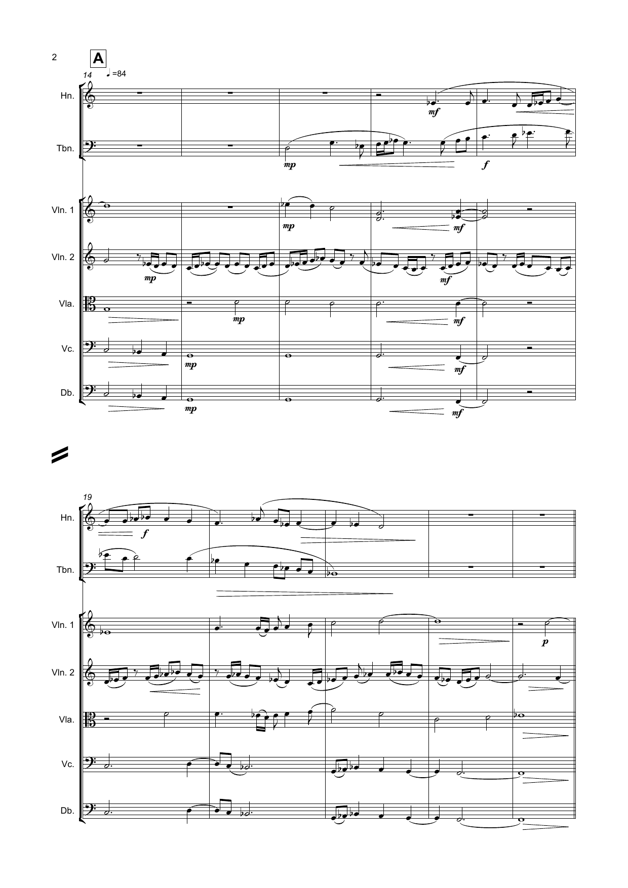 Cantilena - For Chamber Orchestra - Bilde 6