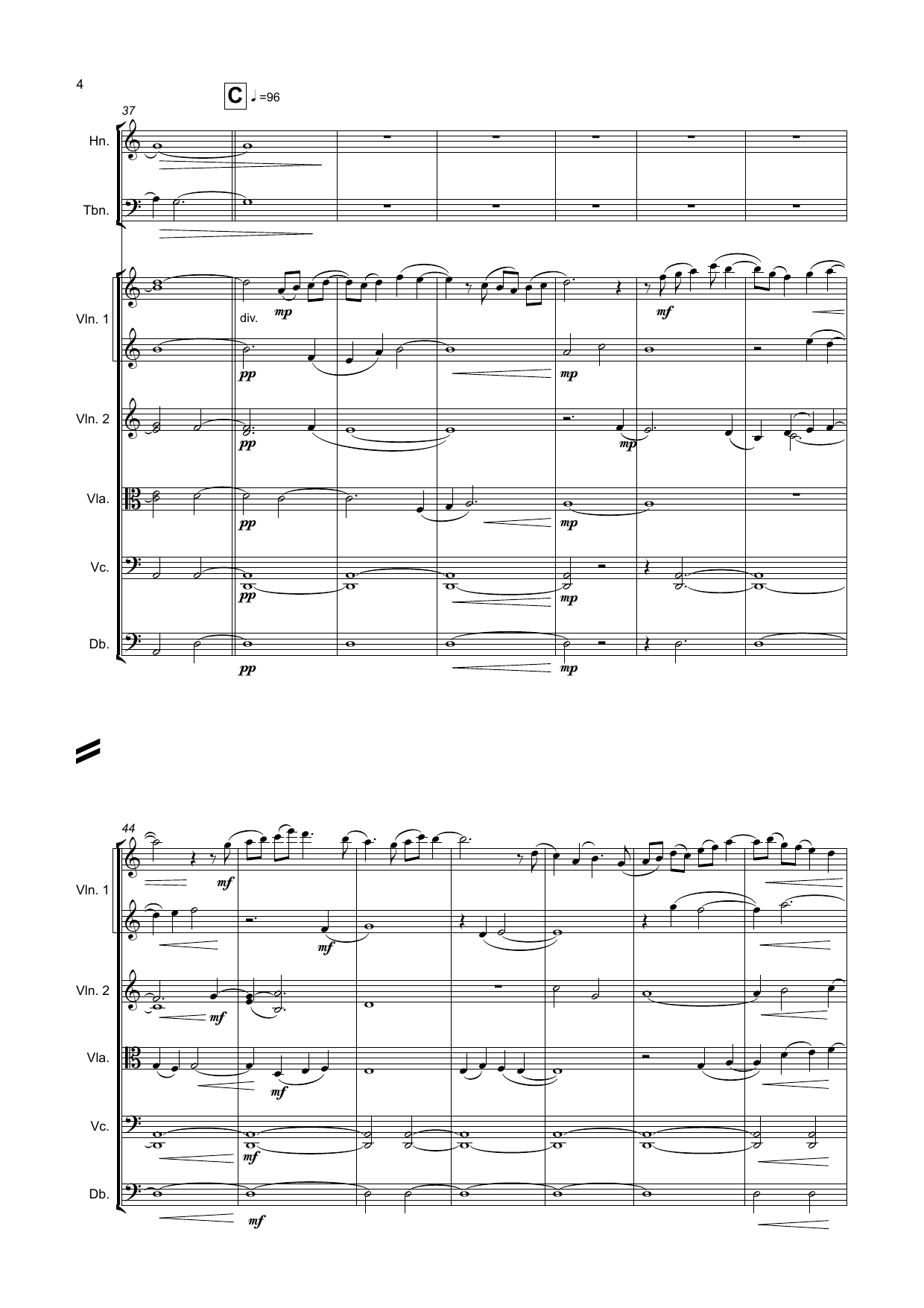 Cantilena - For Chamber Orchestra - Bilde 8