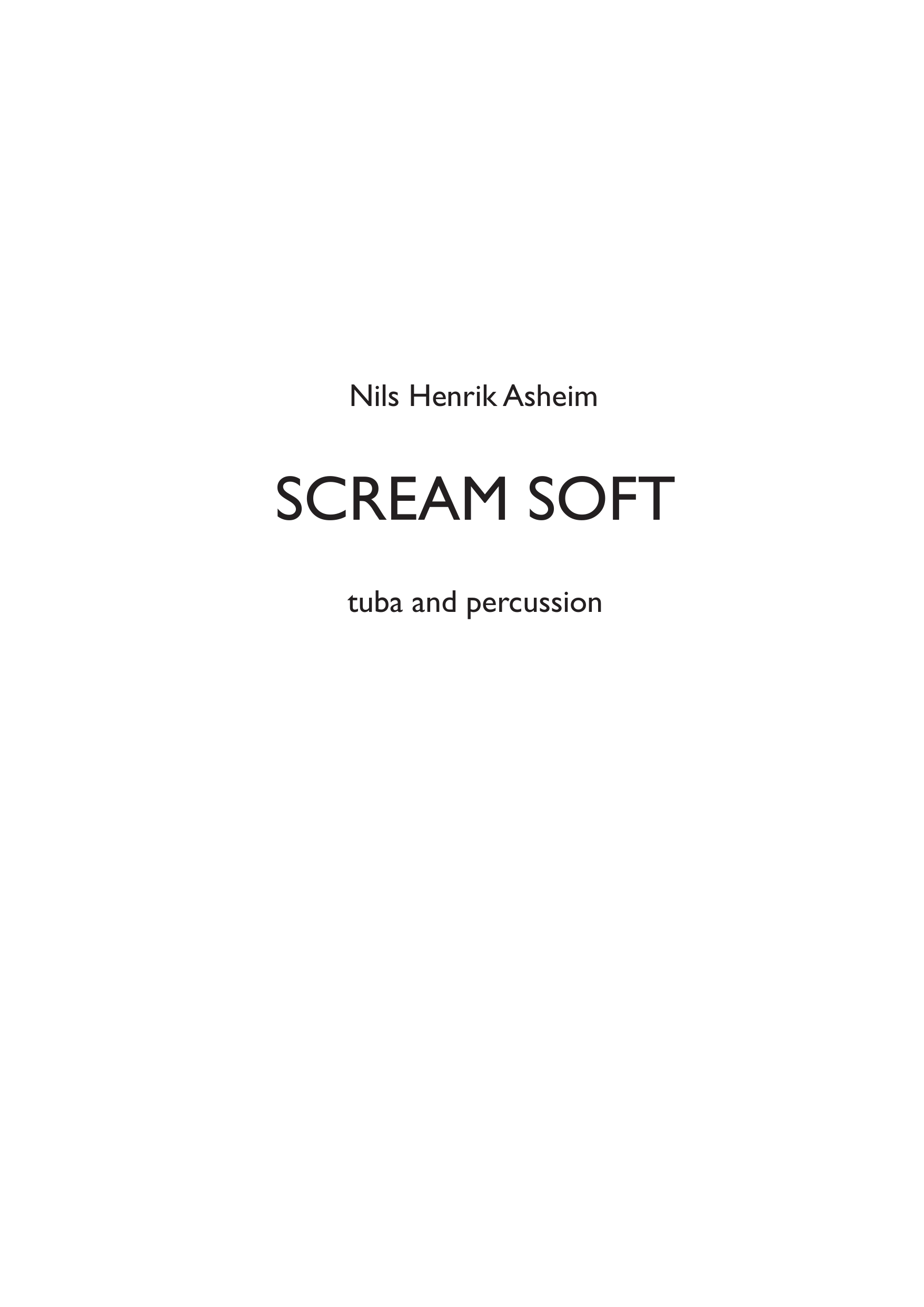 Scream Soft
