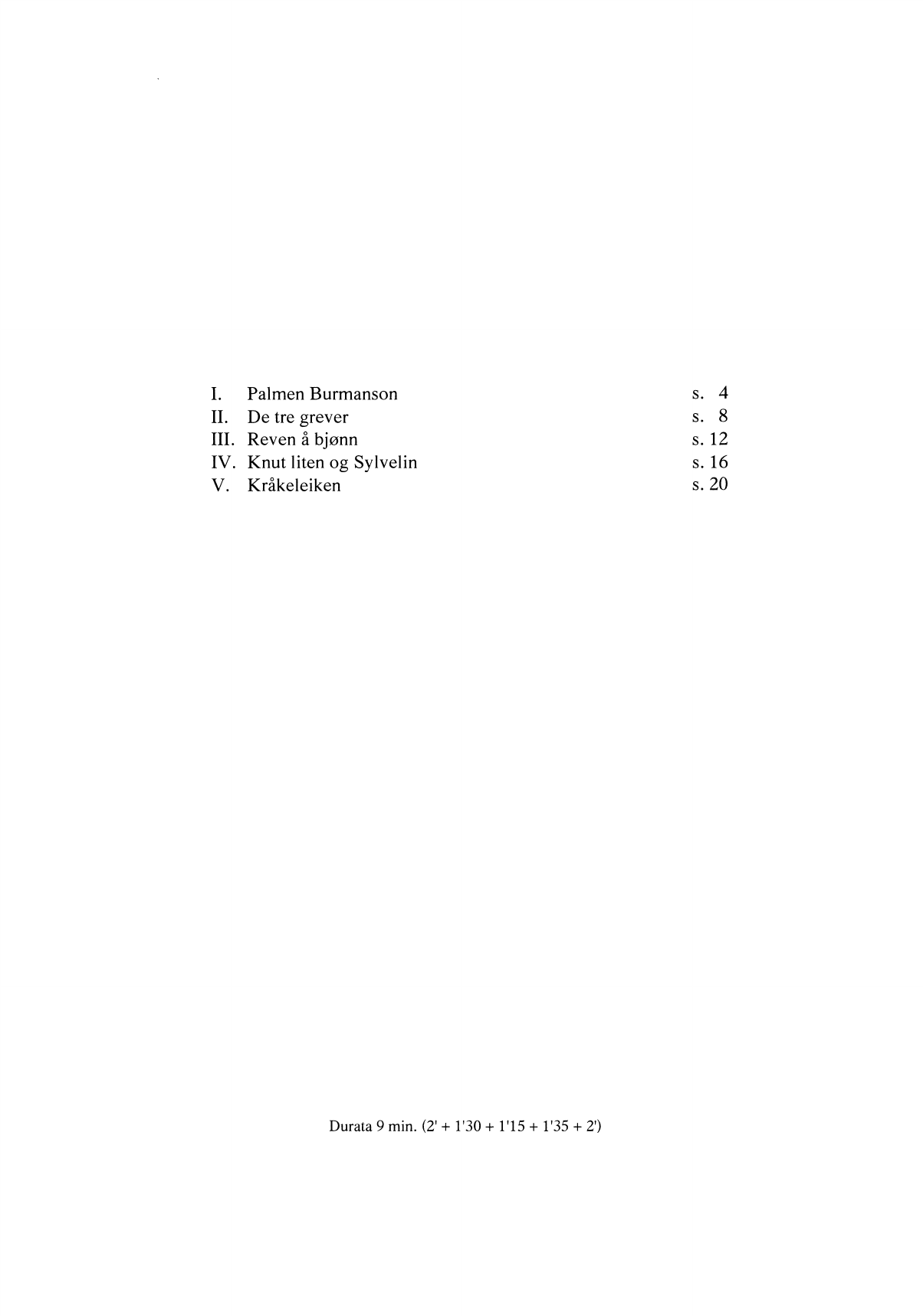 A Glitter in the Mountain - Little suite on Norwegian folk tunes : For piano duet, Op. 55 - Image 3