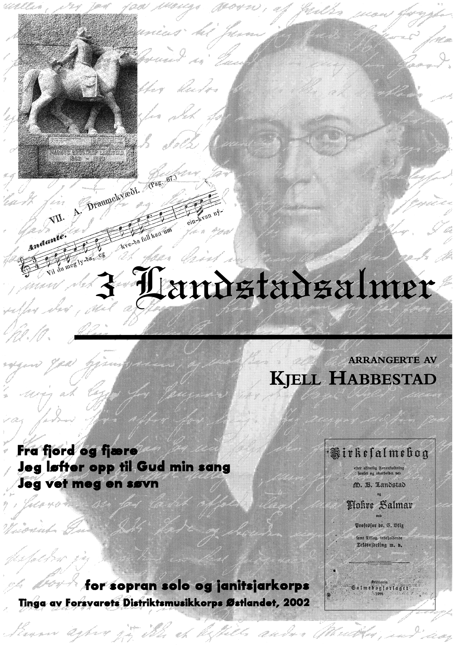 3 Landsstadsalmer - For sopran solo og janitsjarkorps