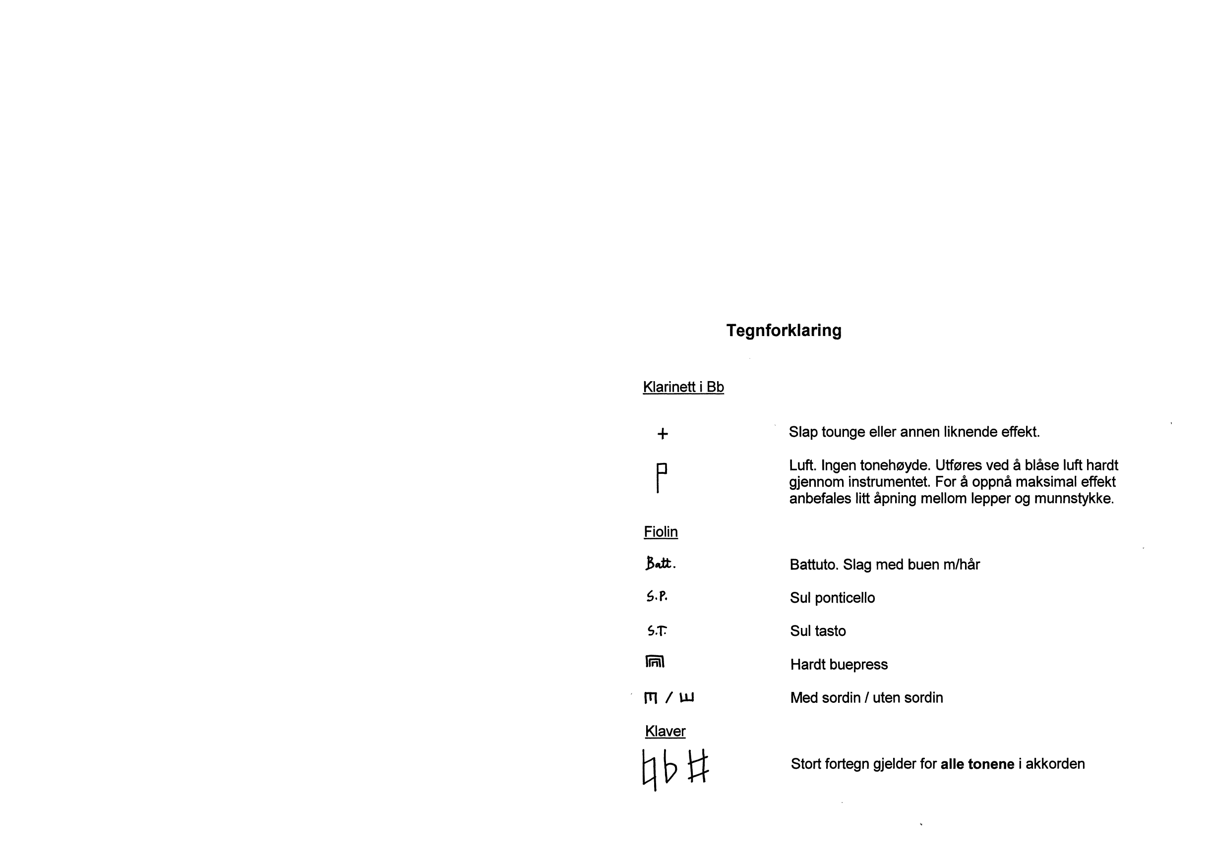 Stichworte - (Skizze) - For klarinett, fiolin og klaver - Bilde 2