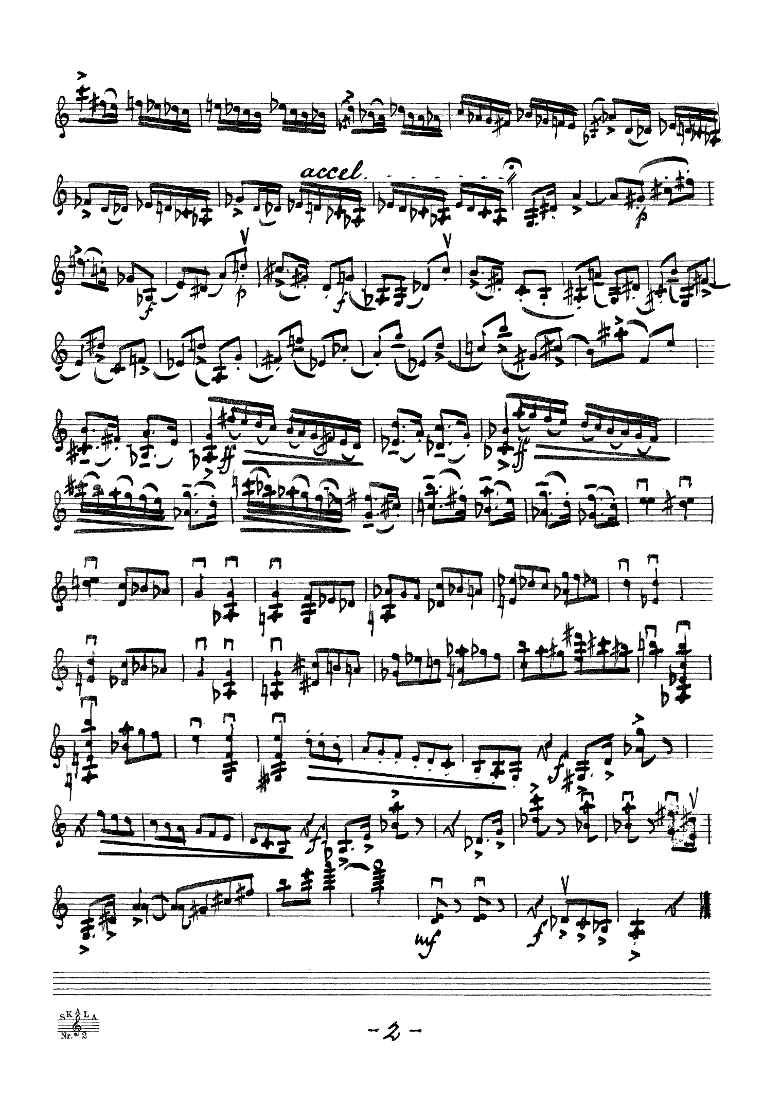 Sonata No. 1 for Violin - Image 3