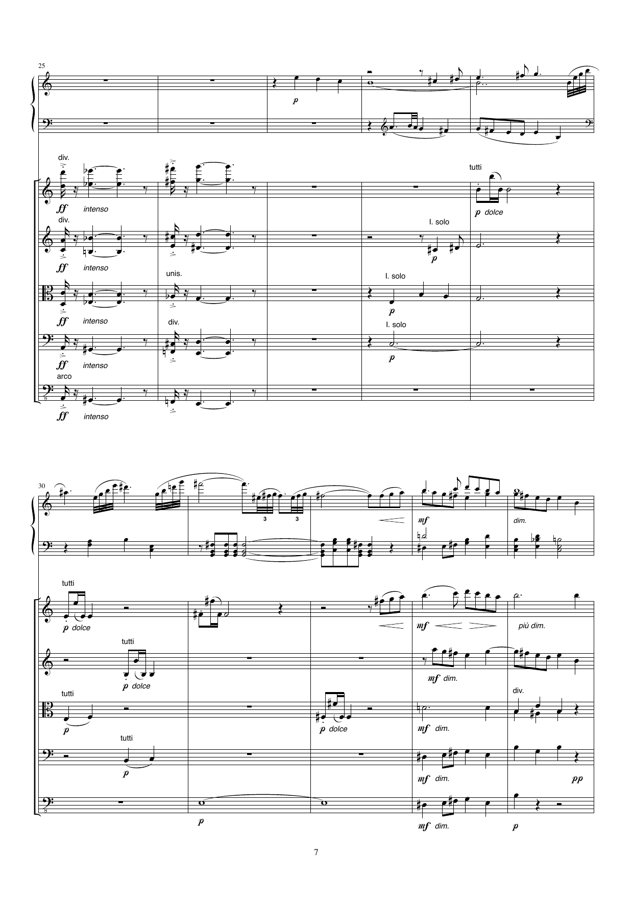 Concertino for akkordeon og strykeorkester - In memoriam Johan Kvandal, op. 54 - Bilde 7