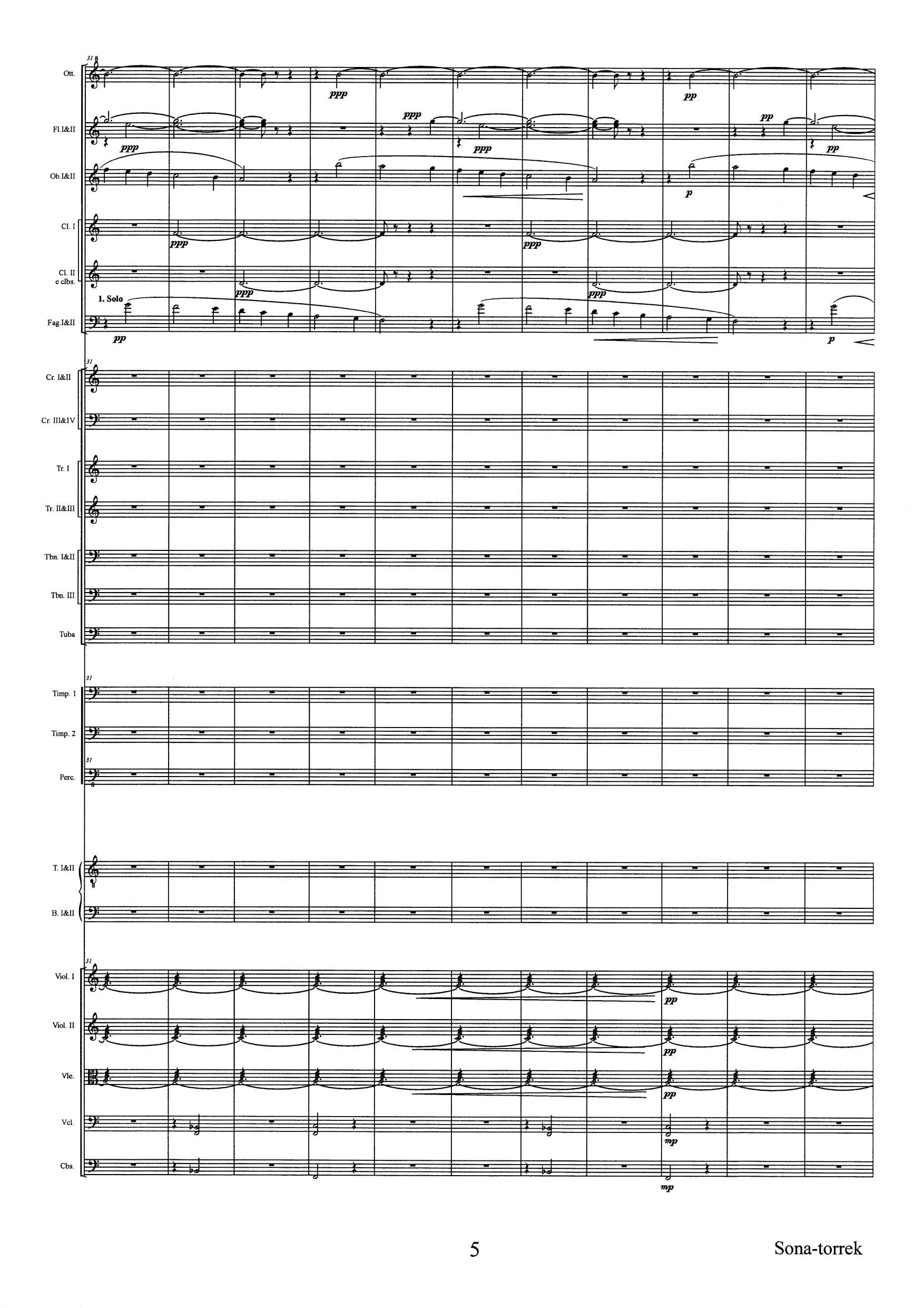 Sona-Torrek - Melodrama for ein skodespelar, mannskor og orkester, op. 90 - Image 7