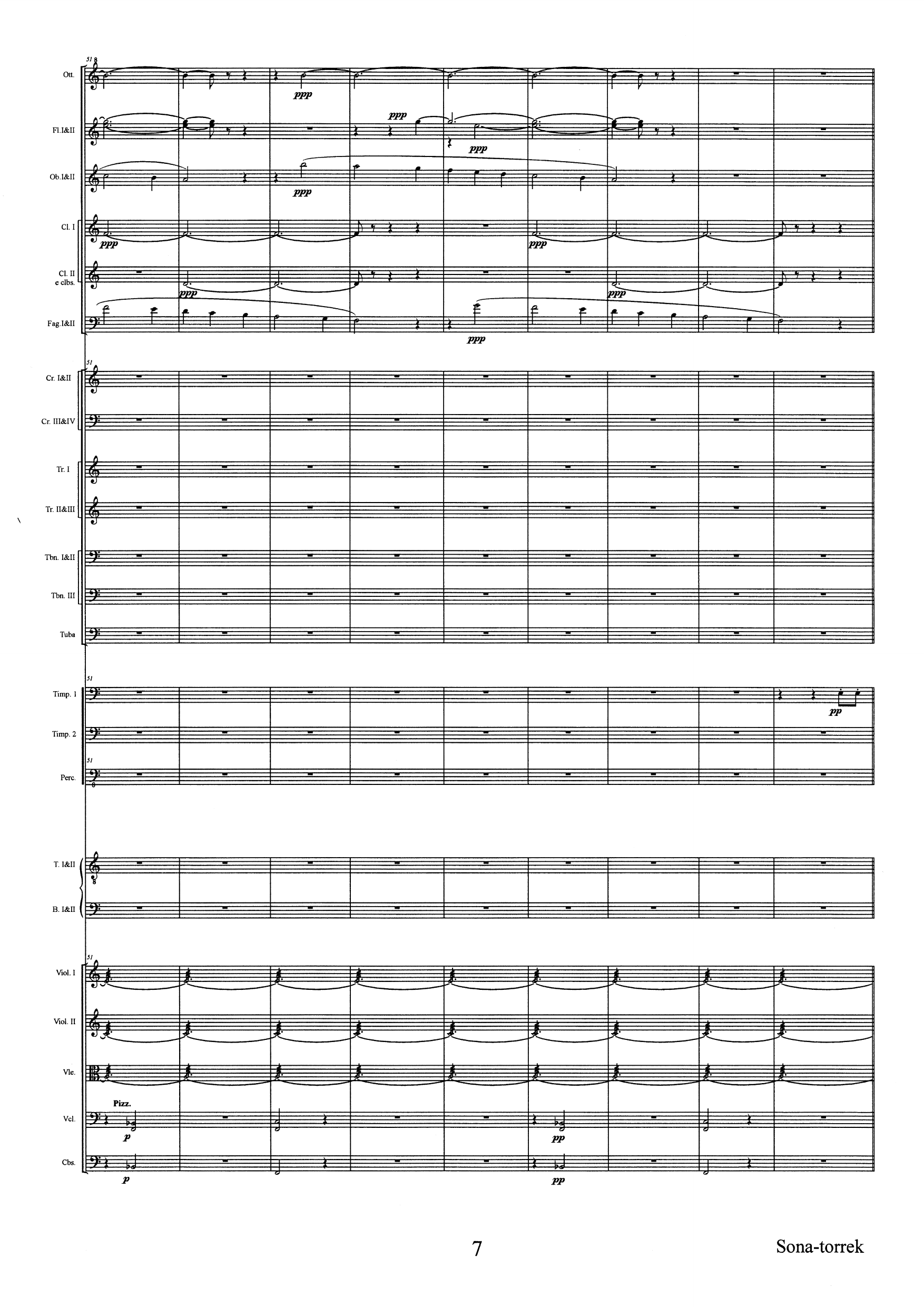 Sona-Torrek - Melodrama for ein skodespelar, mannskor og orkester, op. 90 - Image 9
