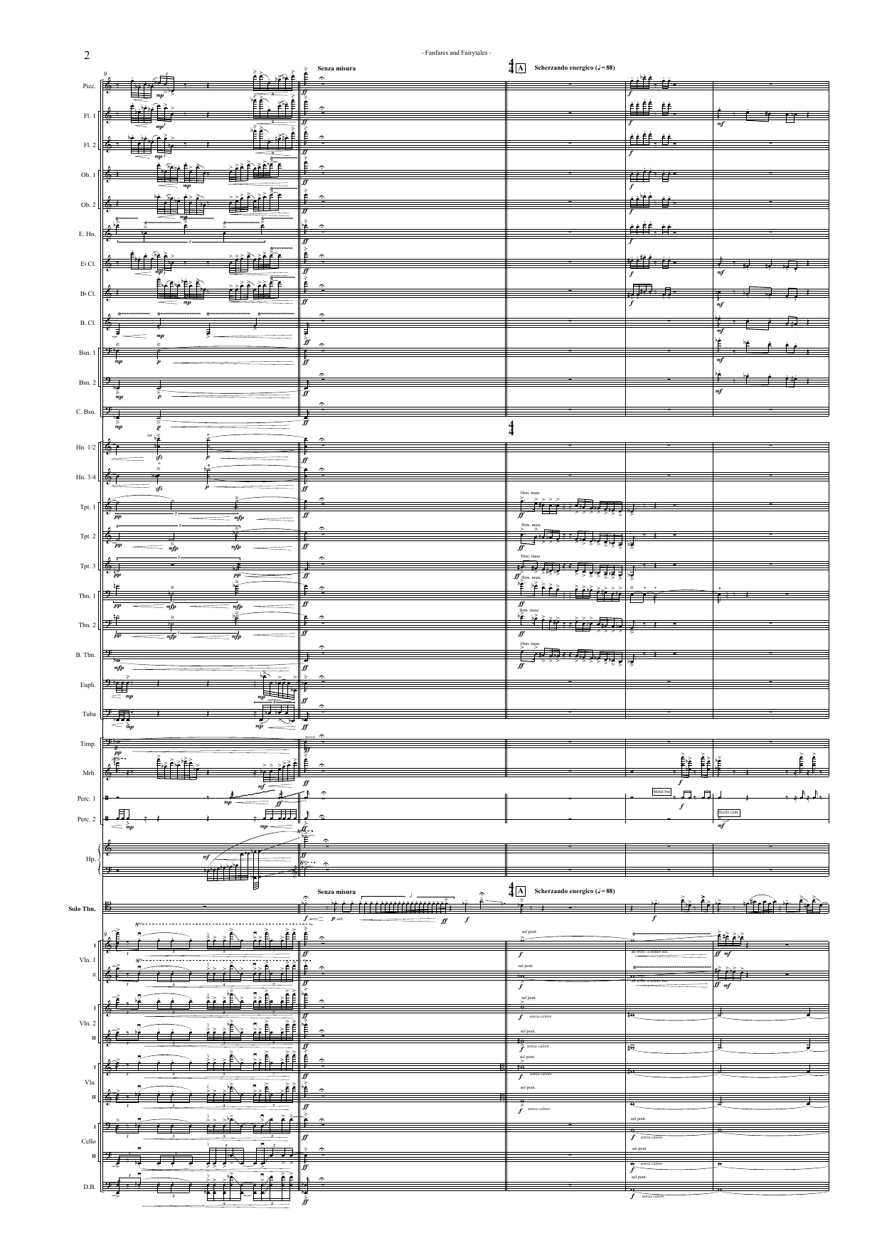 Fanfares and Fairytales - Concerto No. 2 for Trombone and Orchestra - Bilde 6