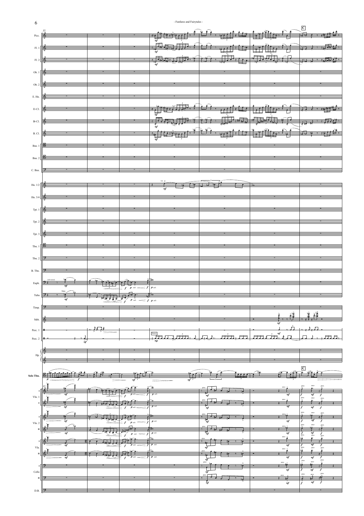 Fanfares and Fairytales - Concerto No. 2 for Trombone and Orchestra - Bilde 10