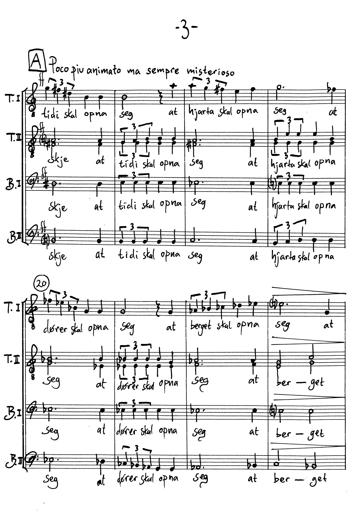 Sanger for mannskor, op. 25 - Image 5