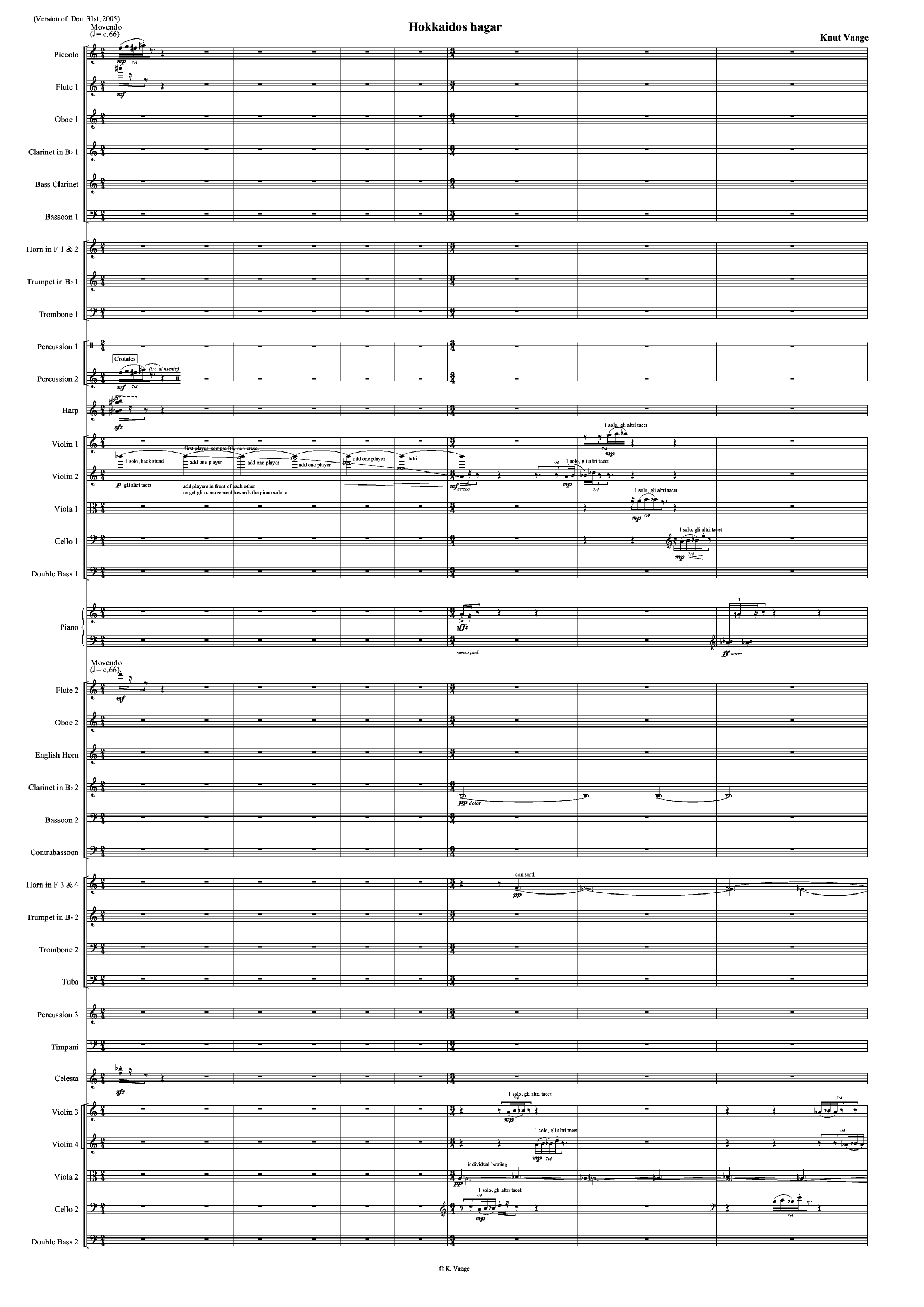 Hokkaidos hagar - For piano og orkester - Bilde 5