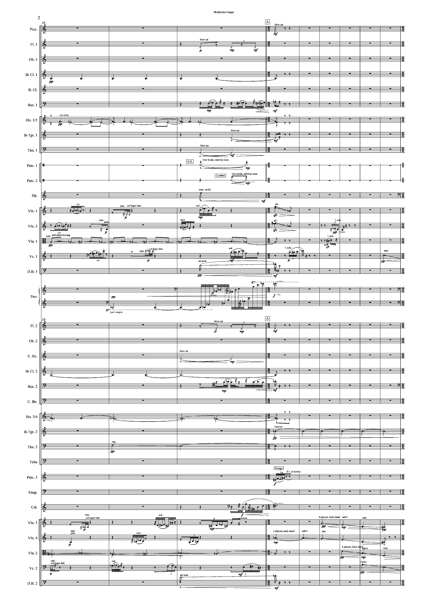 Hokkaidos hagar - For piano og orkester - Bilde 6