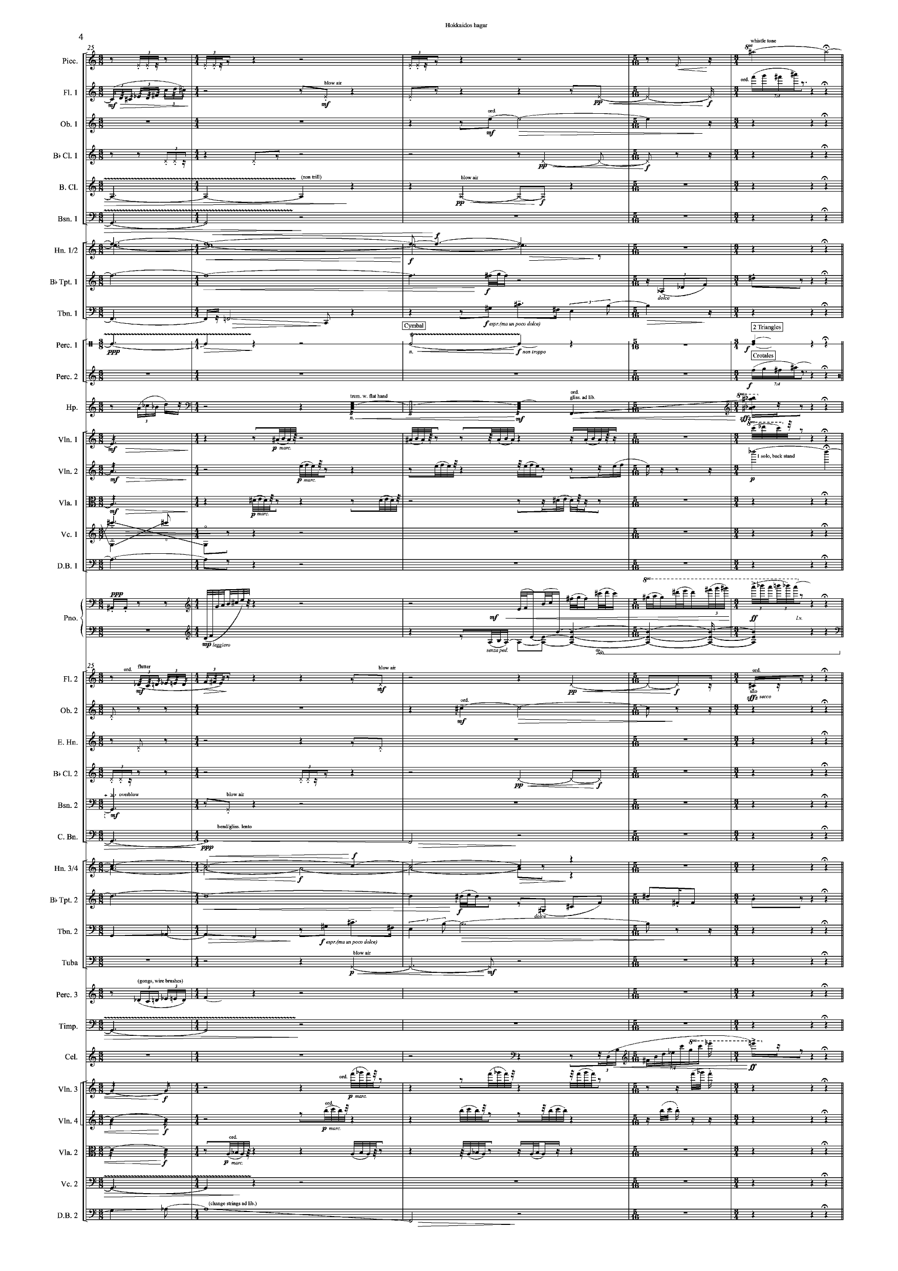 Hokkaidos hagar - For piano og orkester - Bilde 8