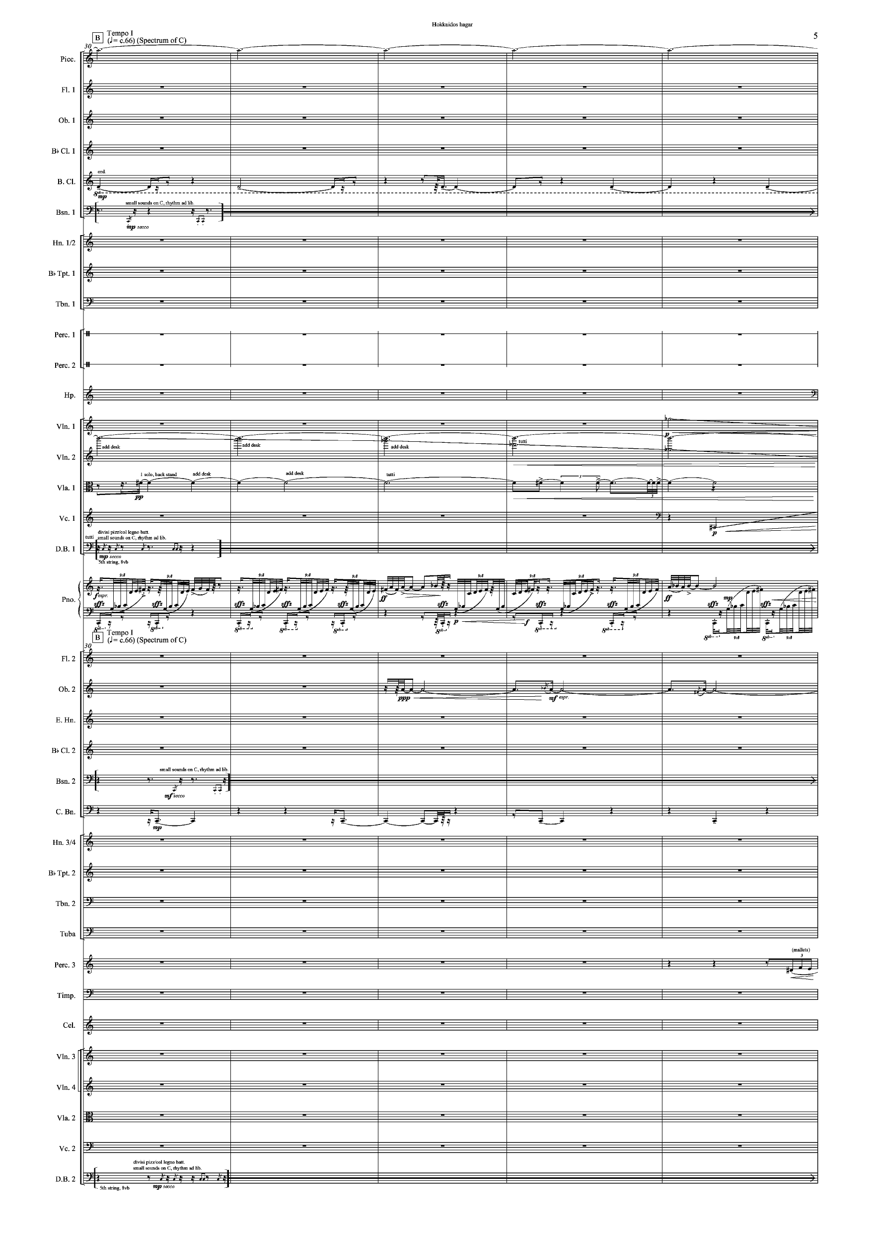 Hokkaidos hagar - For piano og orkester - Bilde 9