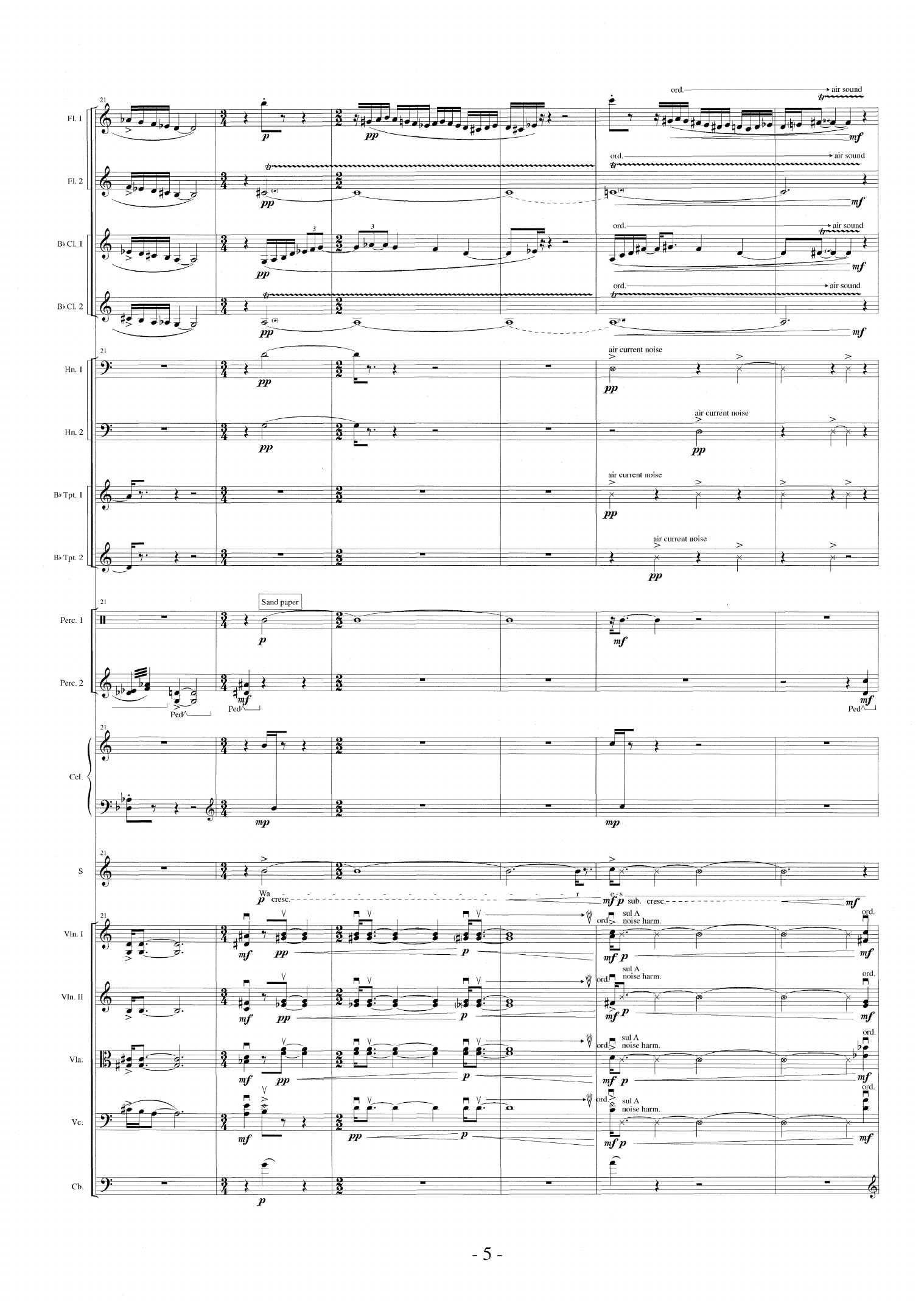 Danksagung an den Bach - For soprano and ensemble - Image 9