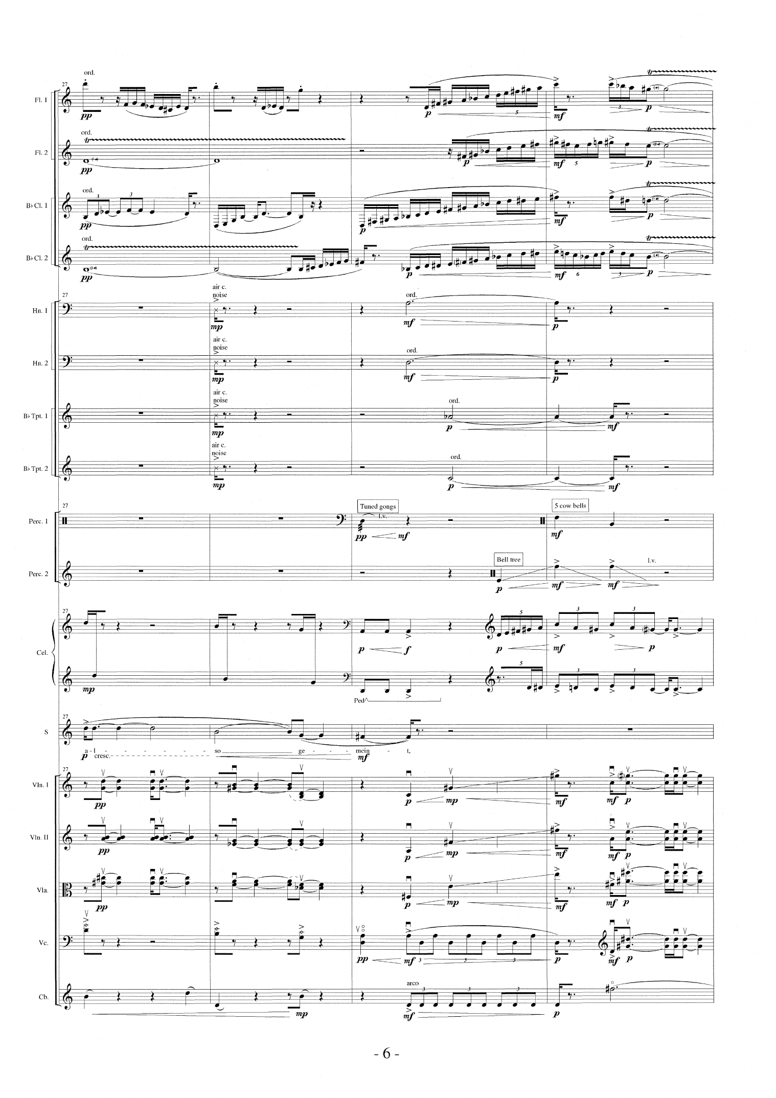 Danksagung an den Bach - For soprano and ensemble - Image 10