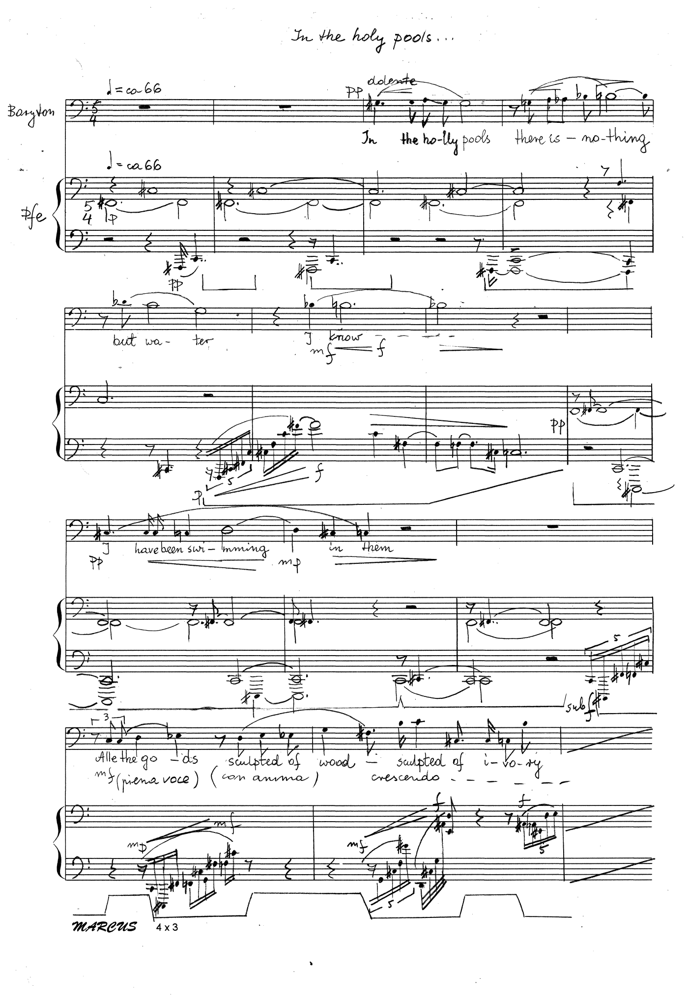 Kabir's songs - For baritone and piano - Bilde 3