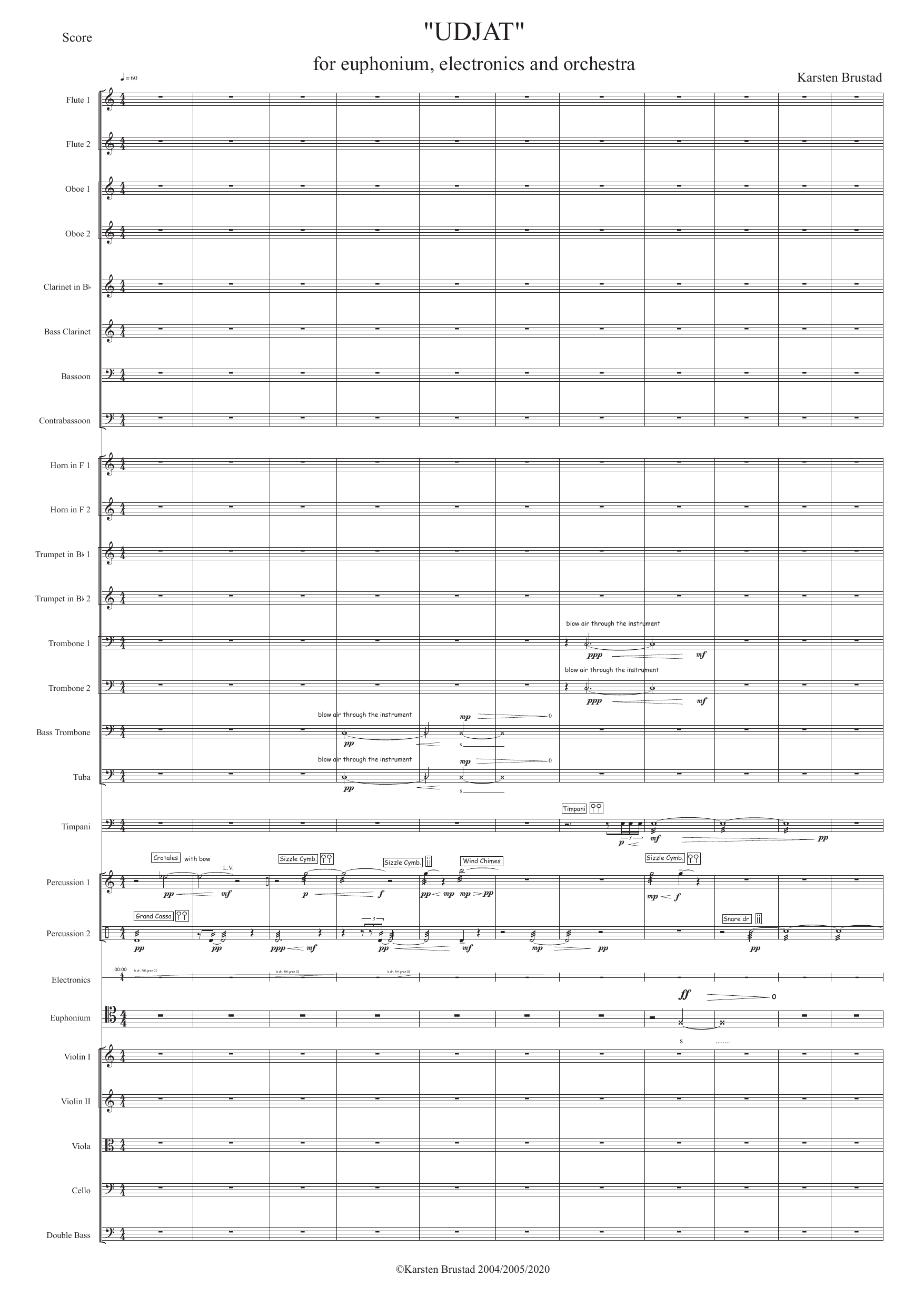 Udjat - For euphonium, orchestra and electronics - Image 4