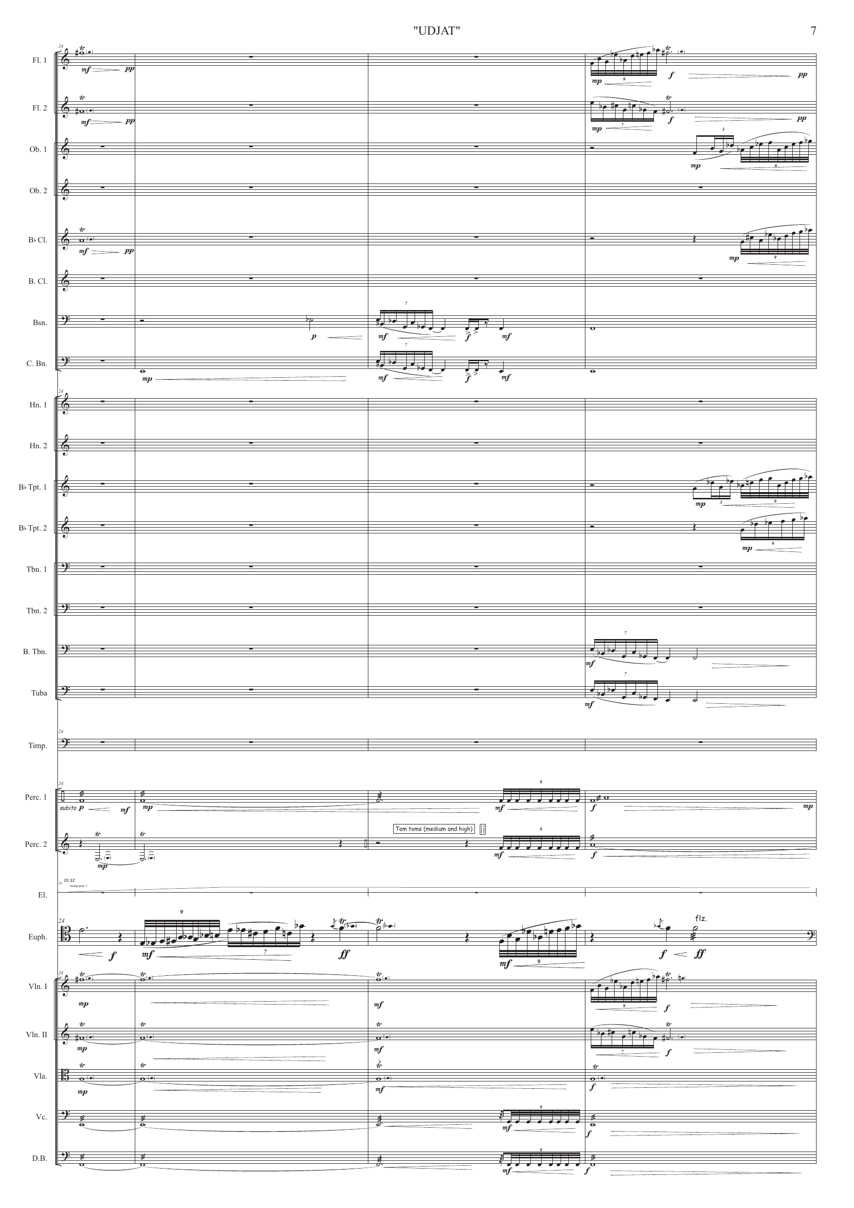 Udjat - For euphonium, orchestra and electronics - Image 7