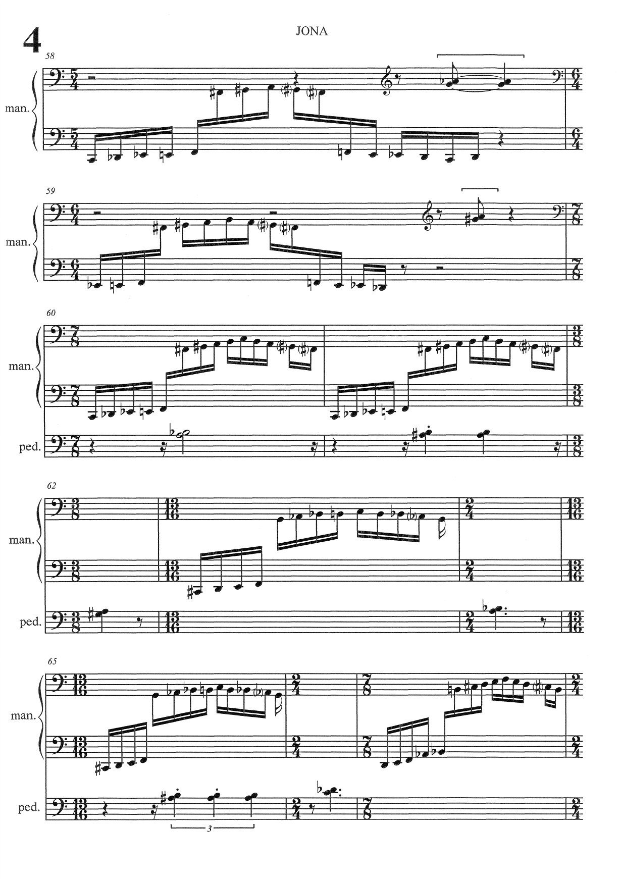 Jona - For orgel og tekstleser (evt. dans ad lib) - Image 6