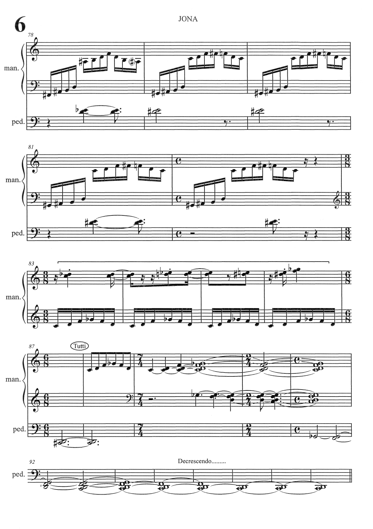 Jona - For orgel og tekstleser (evt. dans ad lib) - Image 8