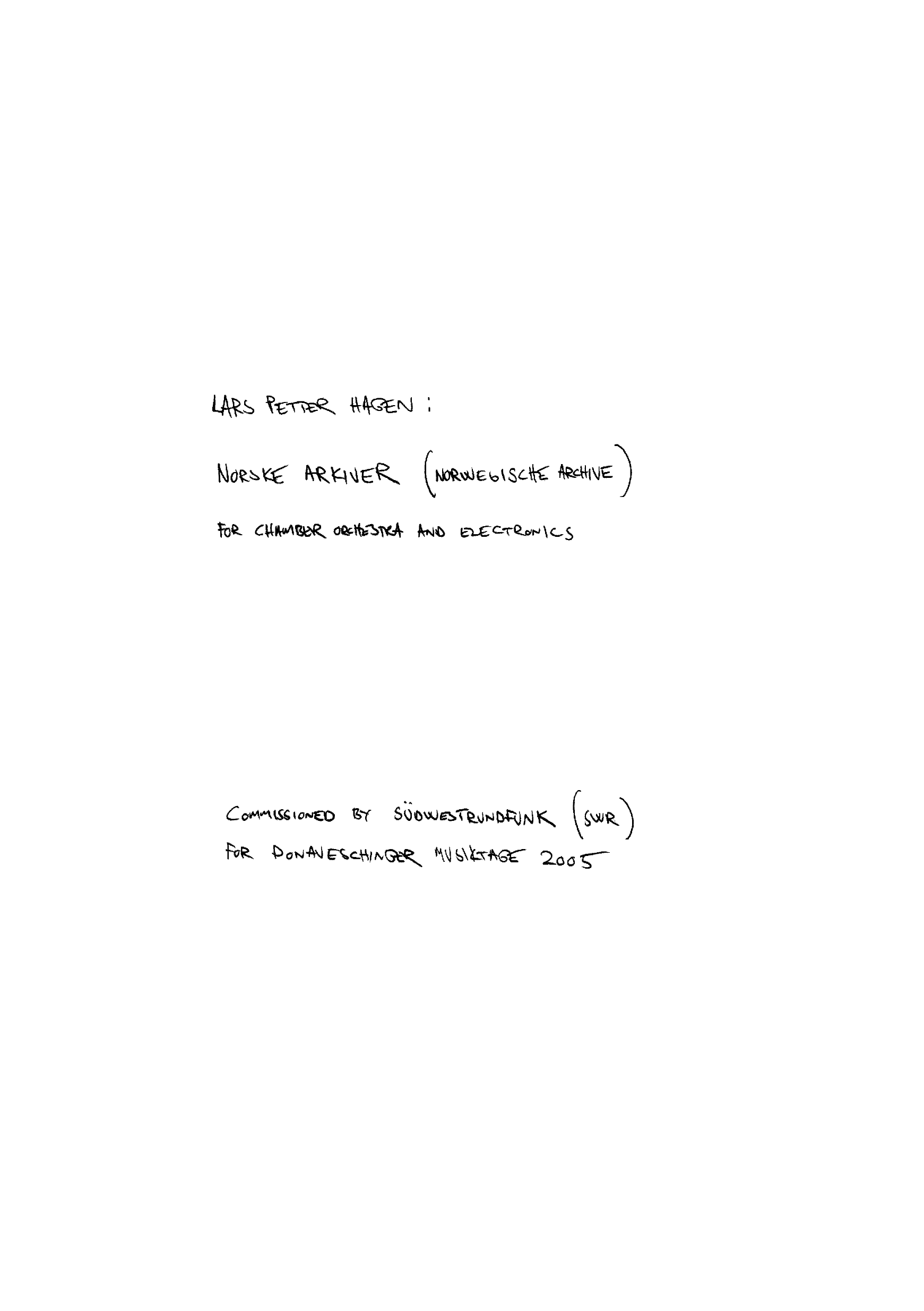 Norwegische Archive