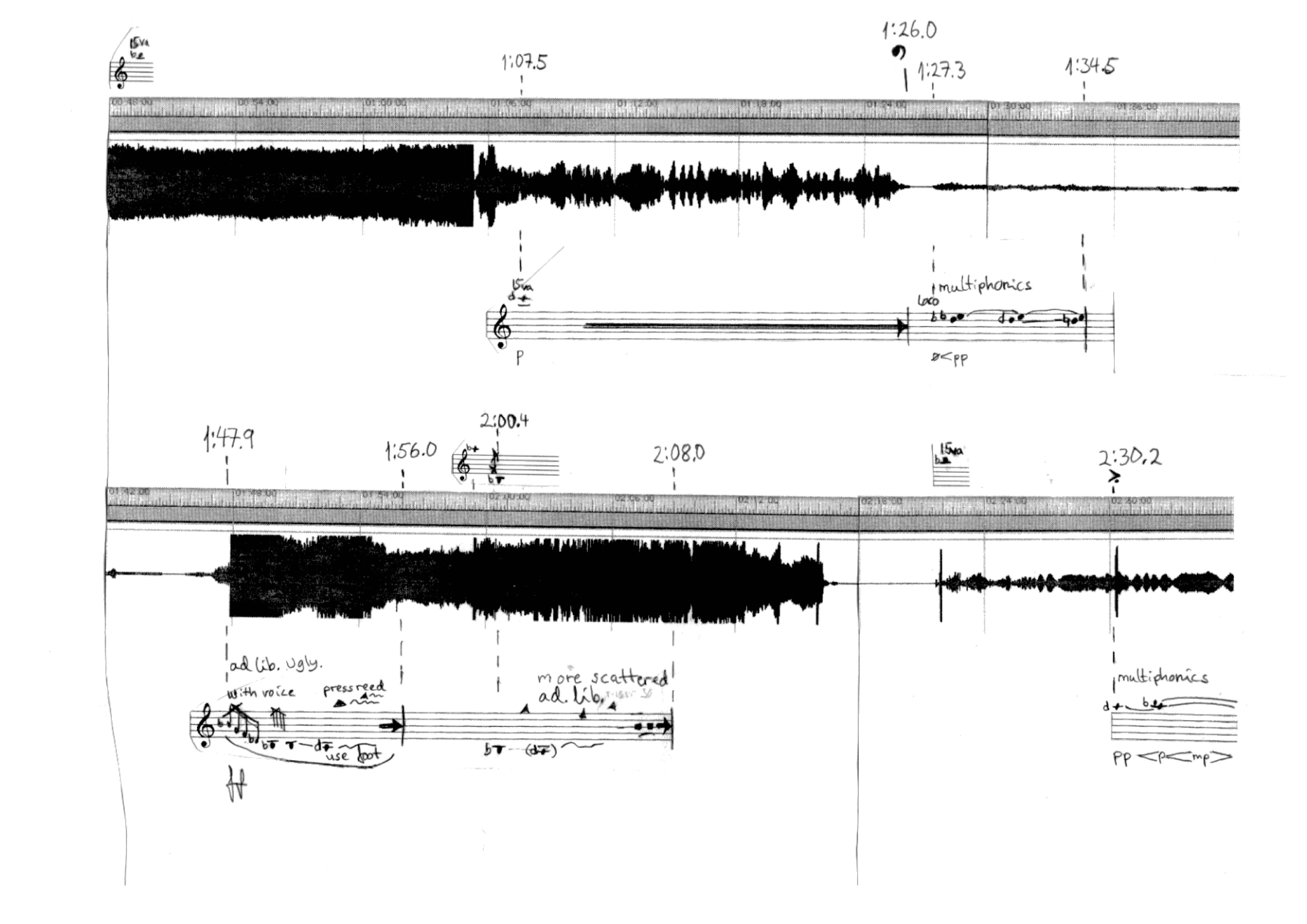ØX - For Alto Saxophone and playback - Image 2