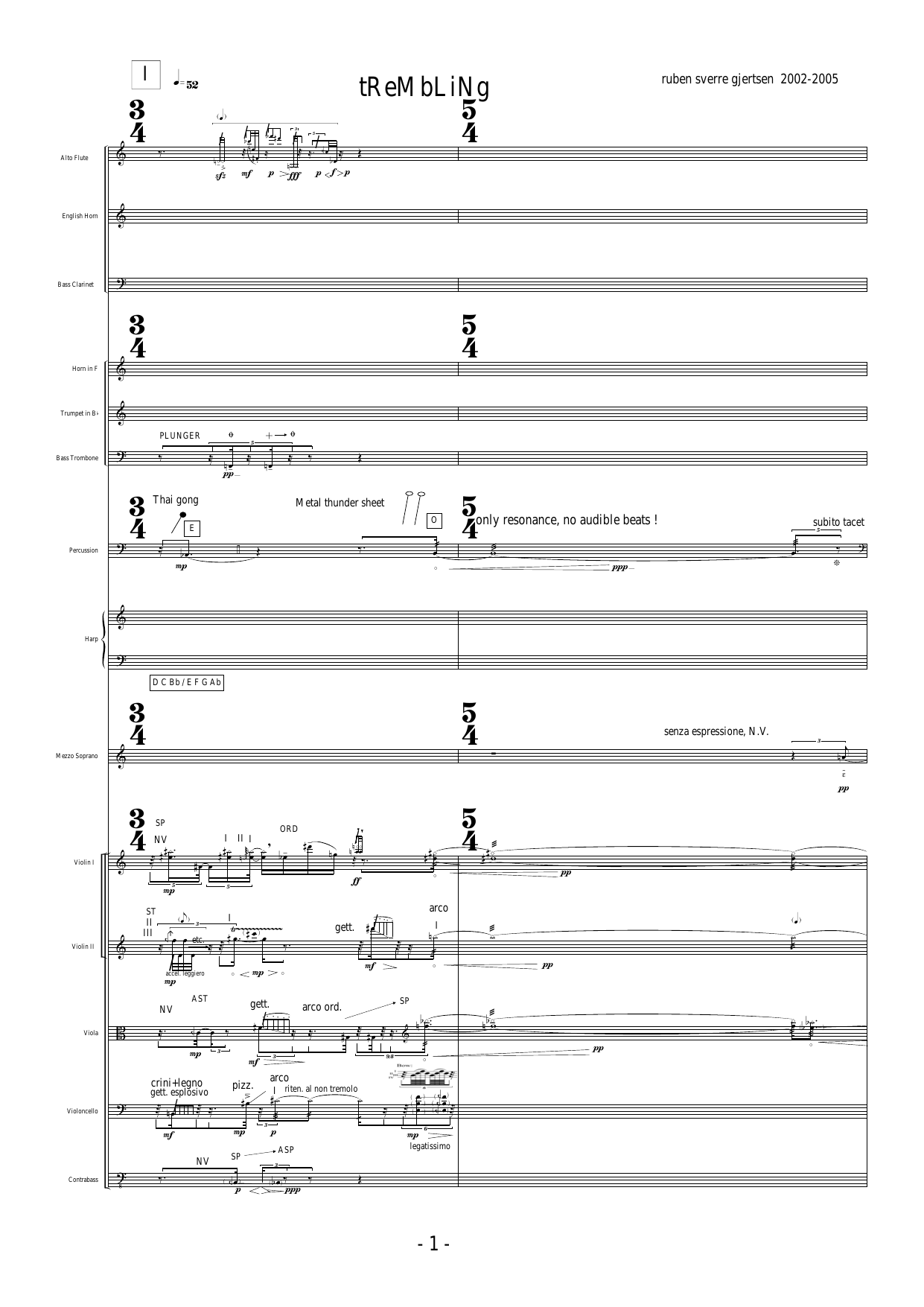 tReMbLiNg - For 14 musicians - Image 7