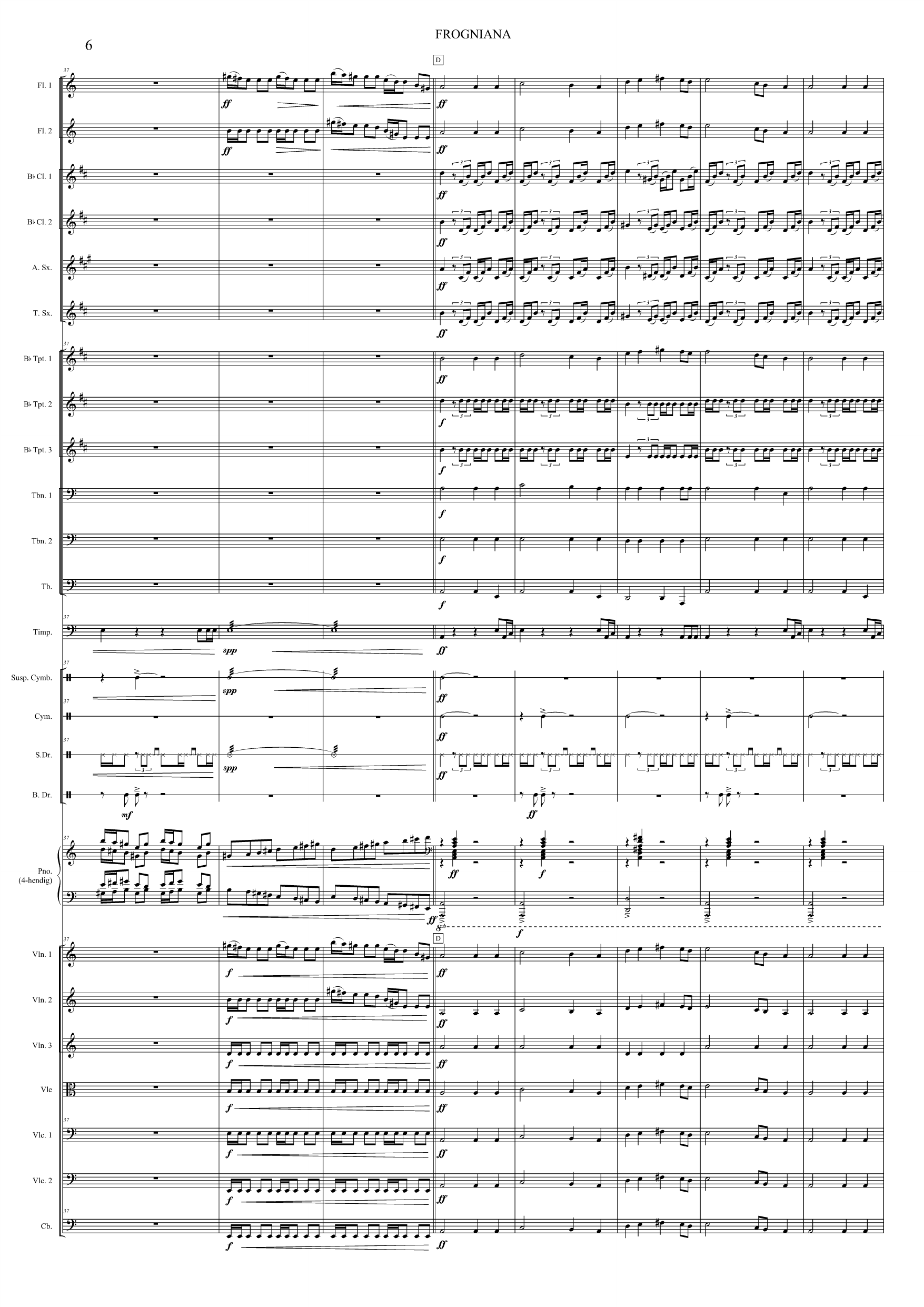 Frogniana - For skoleorkester, op. 49 - Image 6
