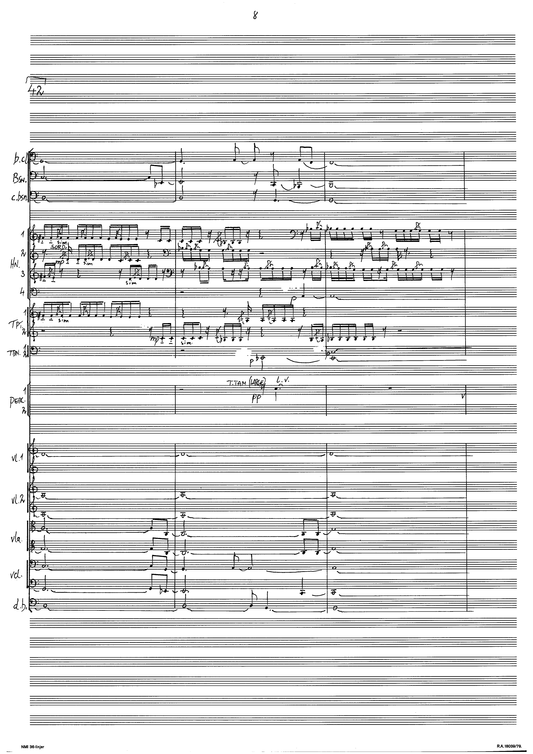 Double Concerto for flute/bass flute and bassoon - Image 10