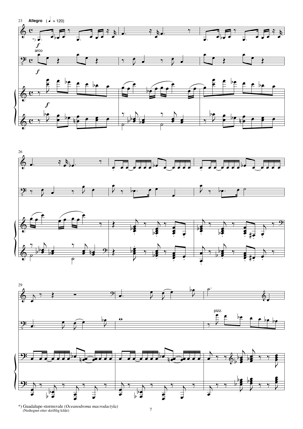 The World of the Lost Birds - Trio for horn (F), double bass and piano, Op, 67 - Image 7