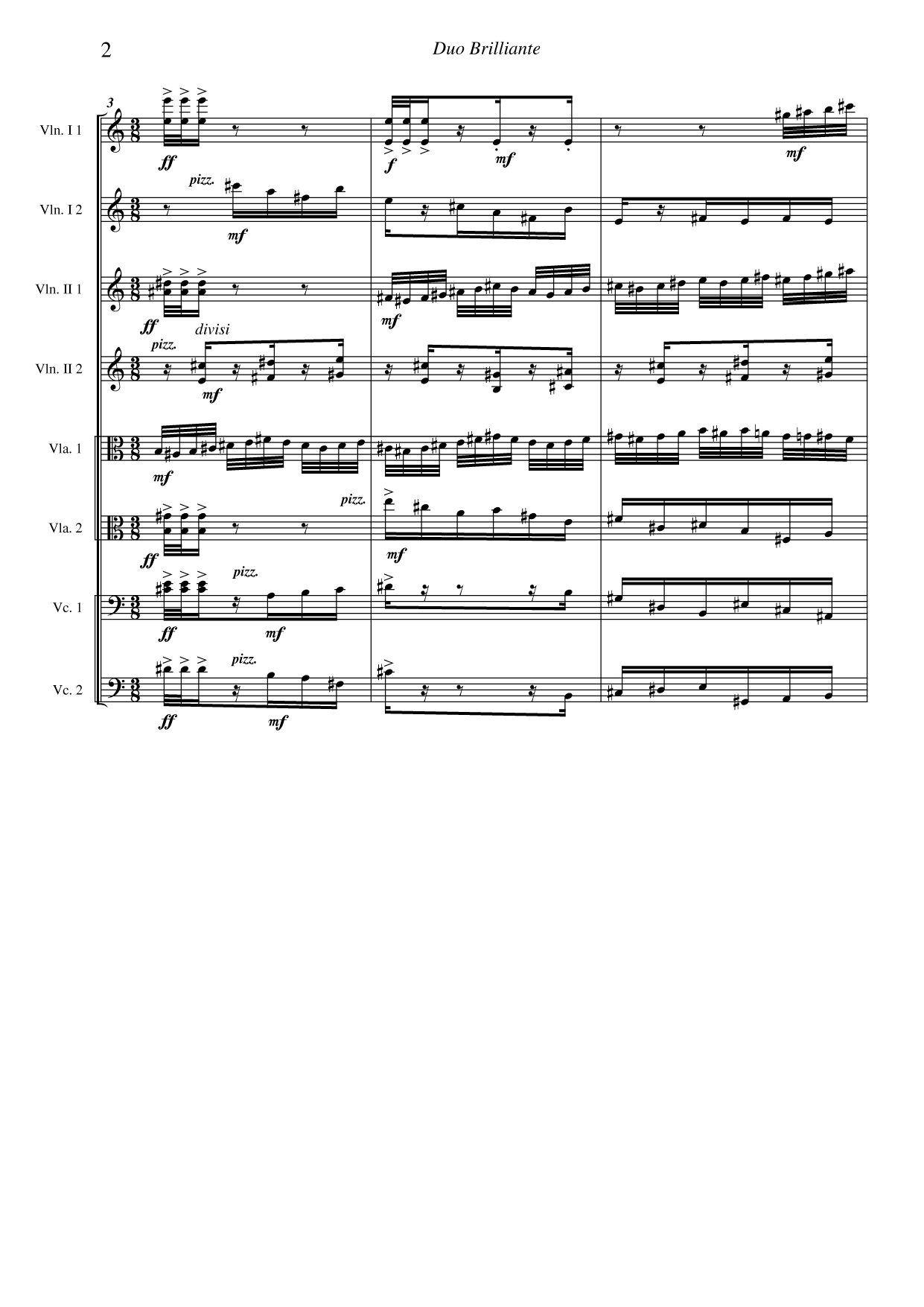 Duo Brilliante - Based on act 1, scene 1; Helena, Hemia from "A Midsummer Nights's Dream" by William Shakespeare - Bilde 6