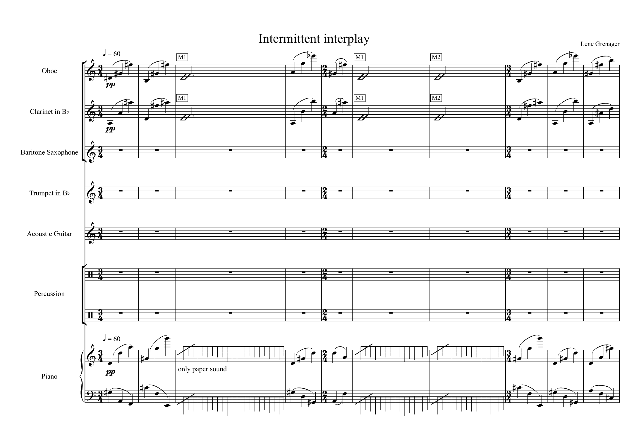 Intermittent Interplay