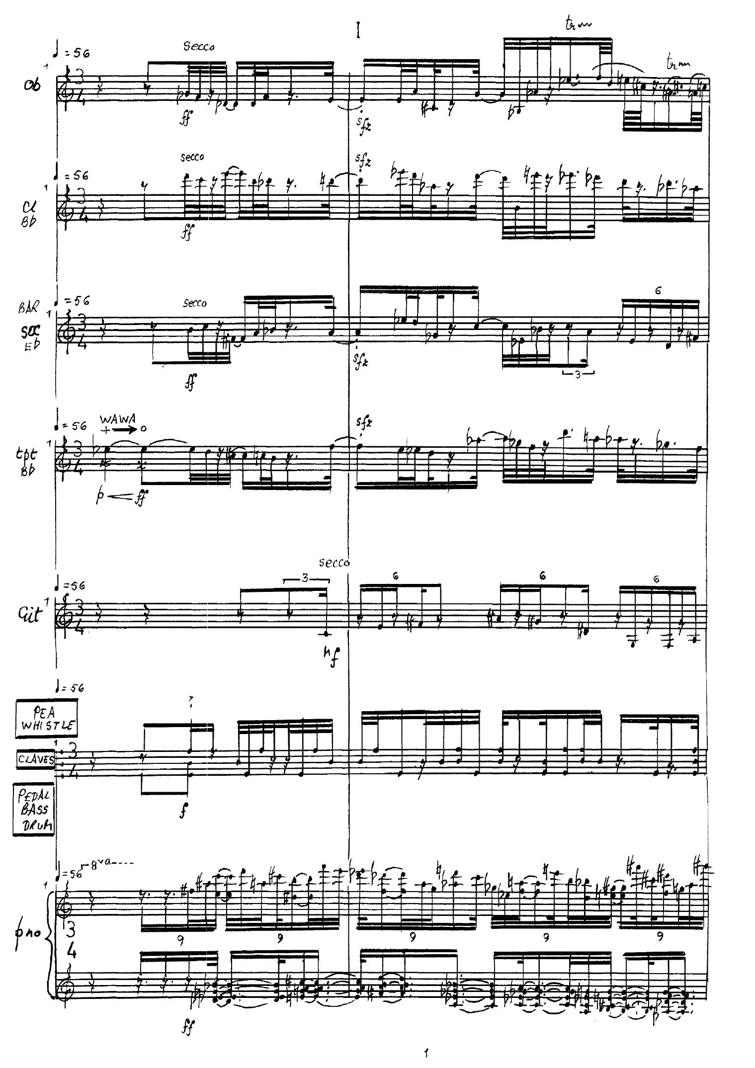Just When You Thought it Was Safe to Go Out - 14 concertante pieces for ensemble - Image 3