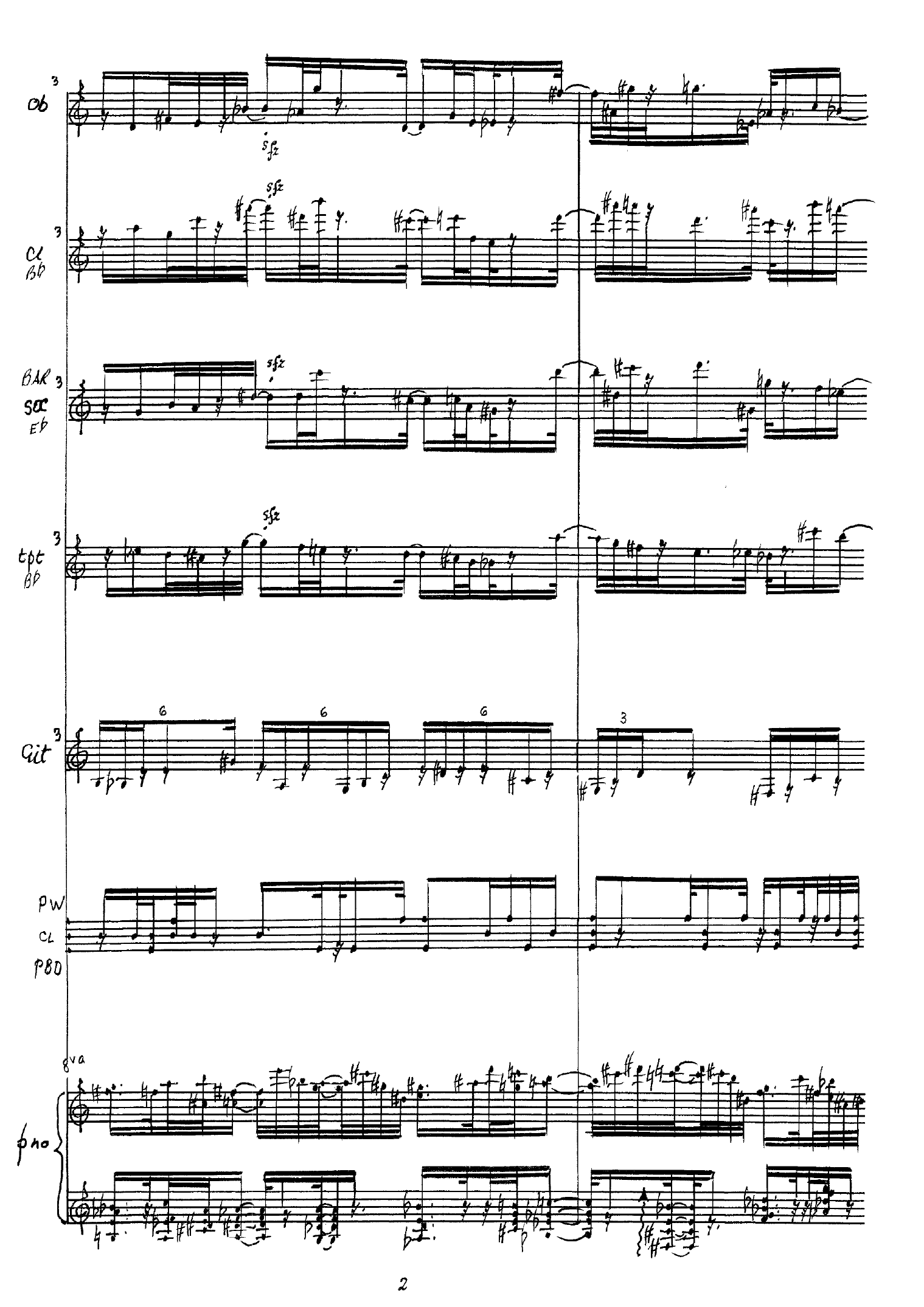 Just When You Thought it Was Safe to Go Out - 14 concertante pieces for ensemble - Image 4