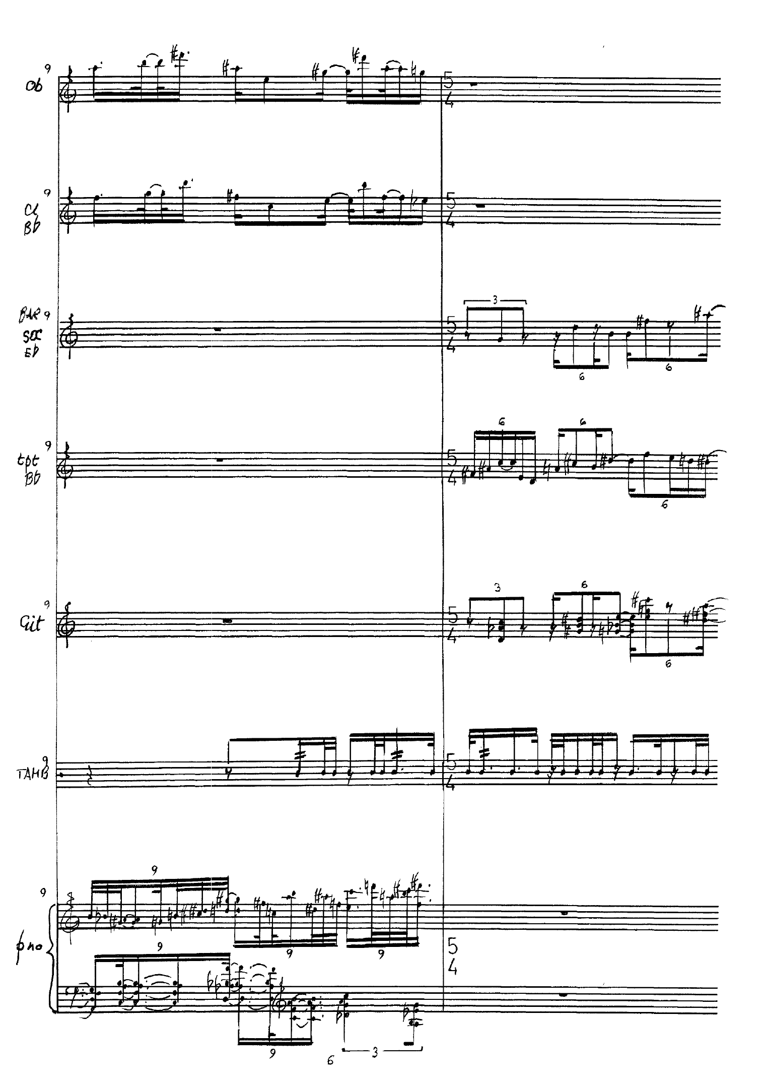 Just When You Thought it Was Safe to Go Out - 14 concertante pieces for ensemble - Image 8