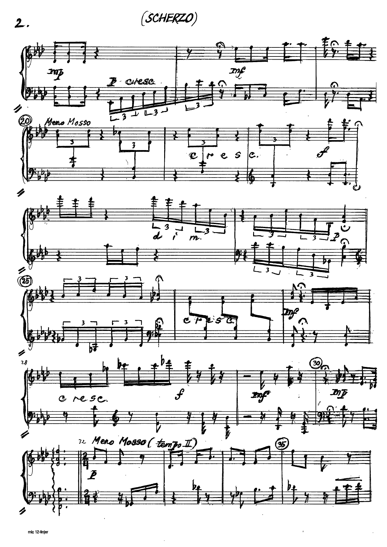 Scherzo for harpe, op. 53 C - Image 2