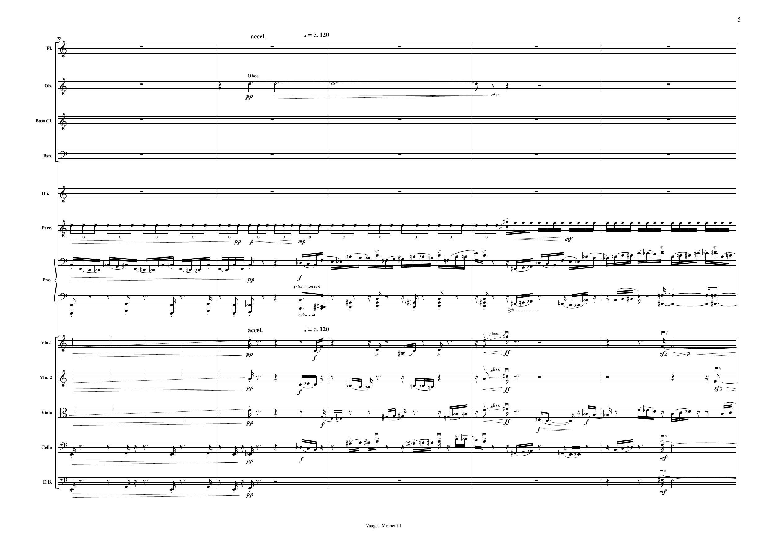 4 Moment - For sinfonietta - Image 7