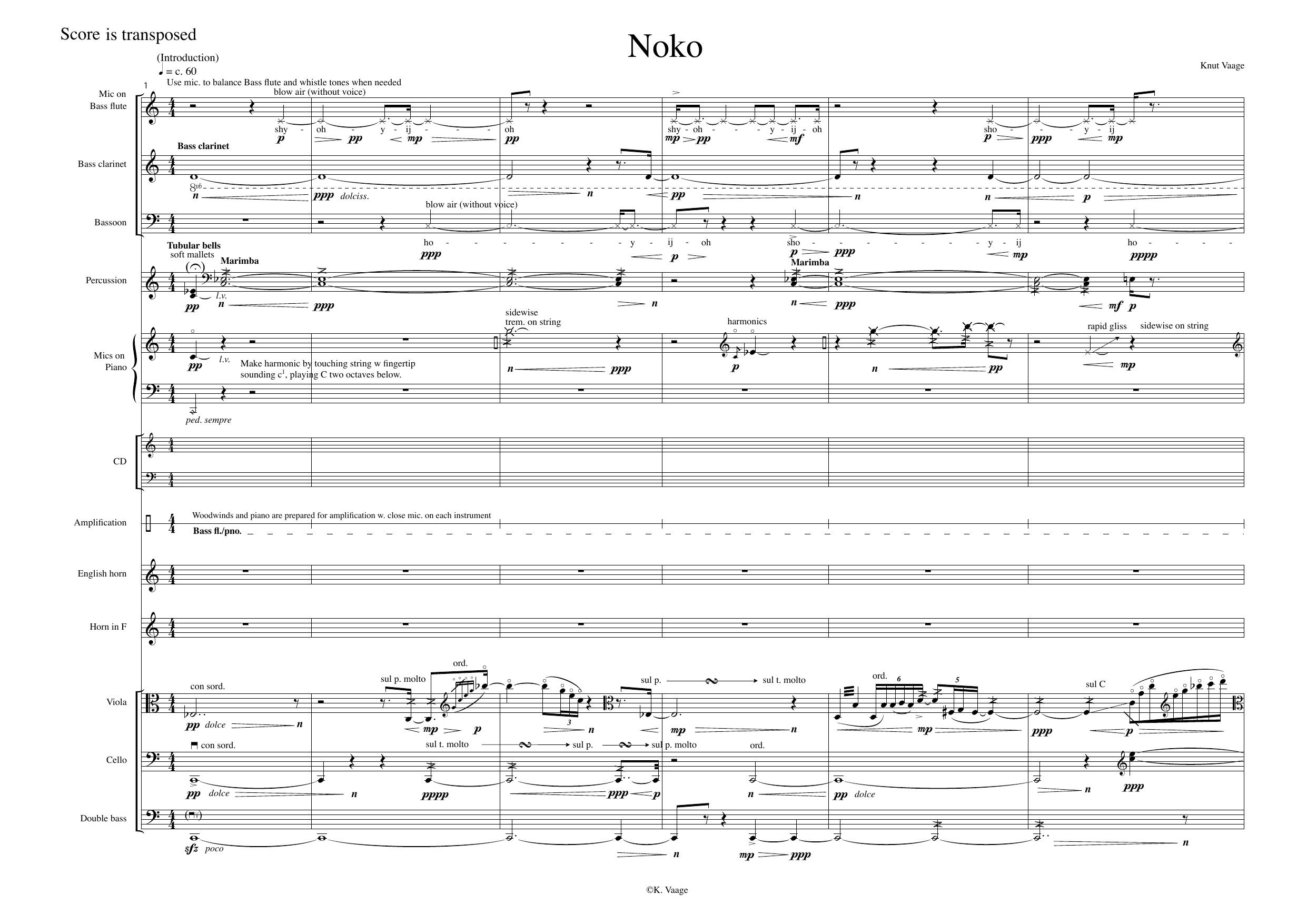 Noko - For sinfonietta - Image 3