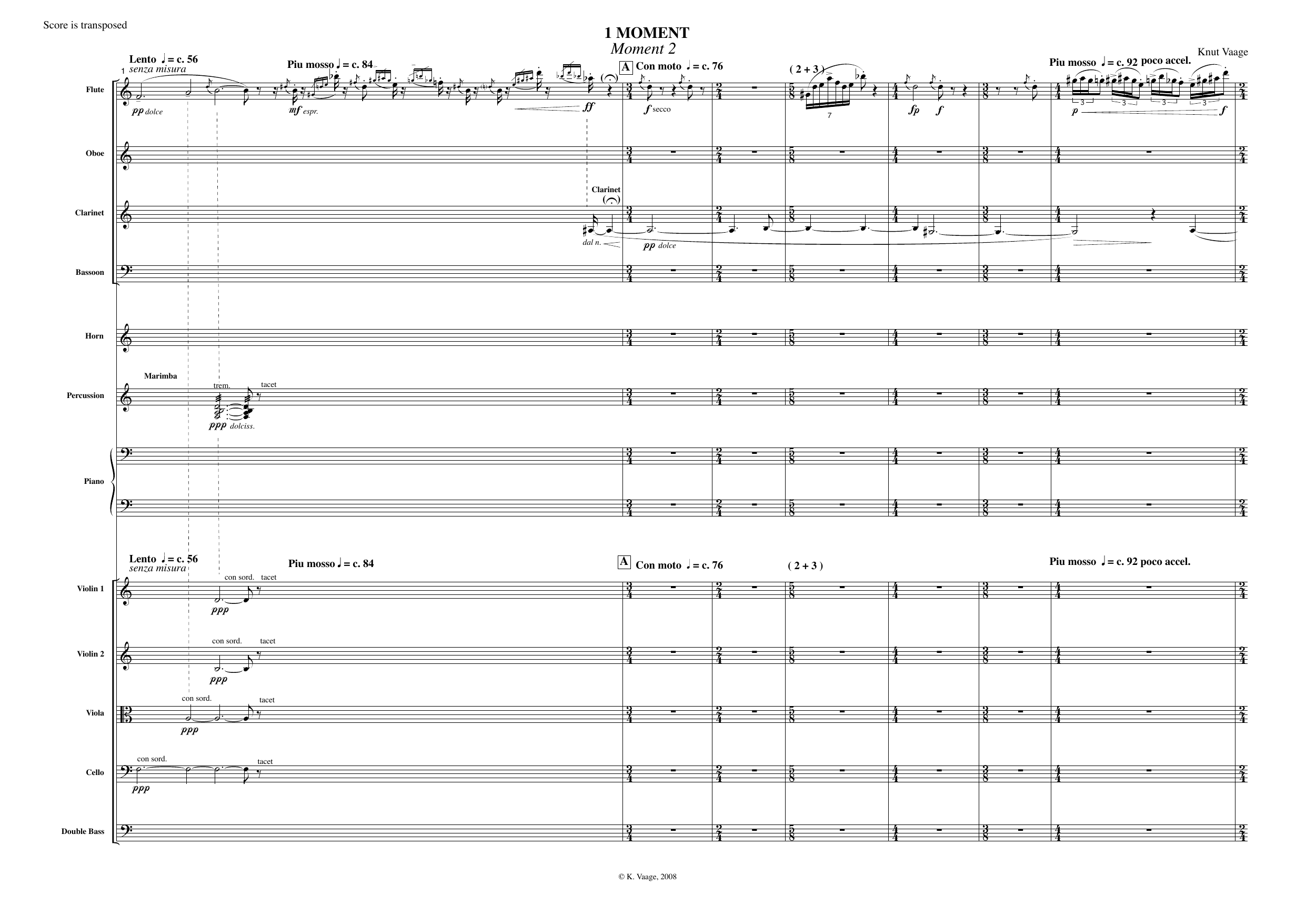 1 Moment - For sinfonietta - Image 3