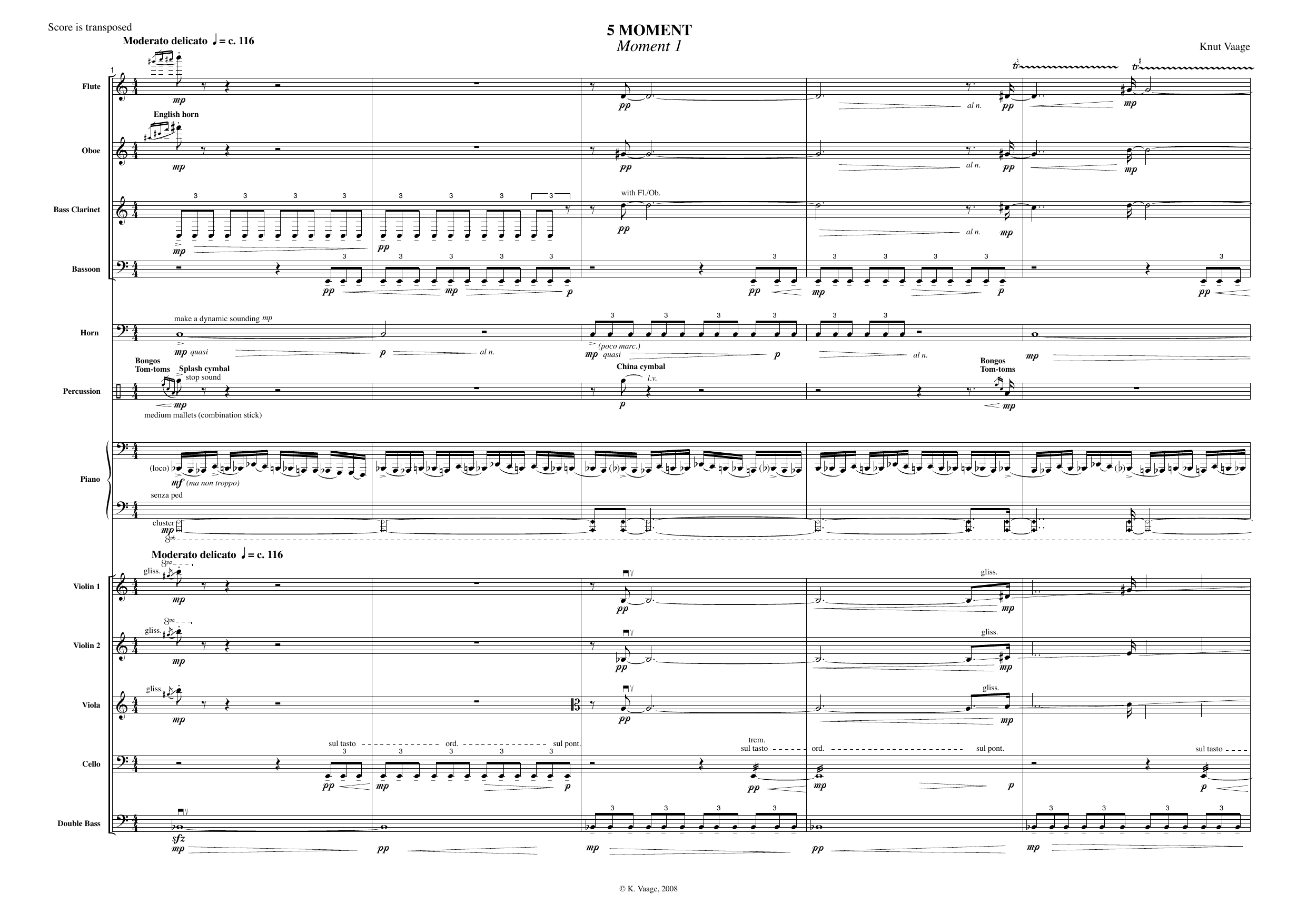 5 Moment - For sinfonietta - Image 3