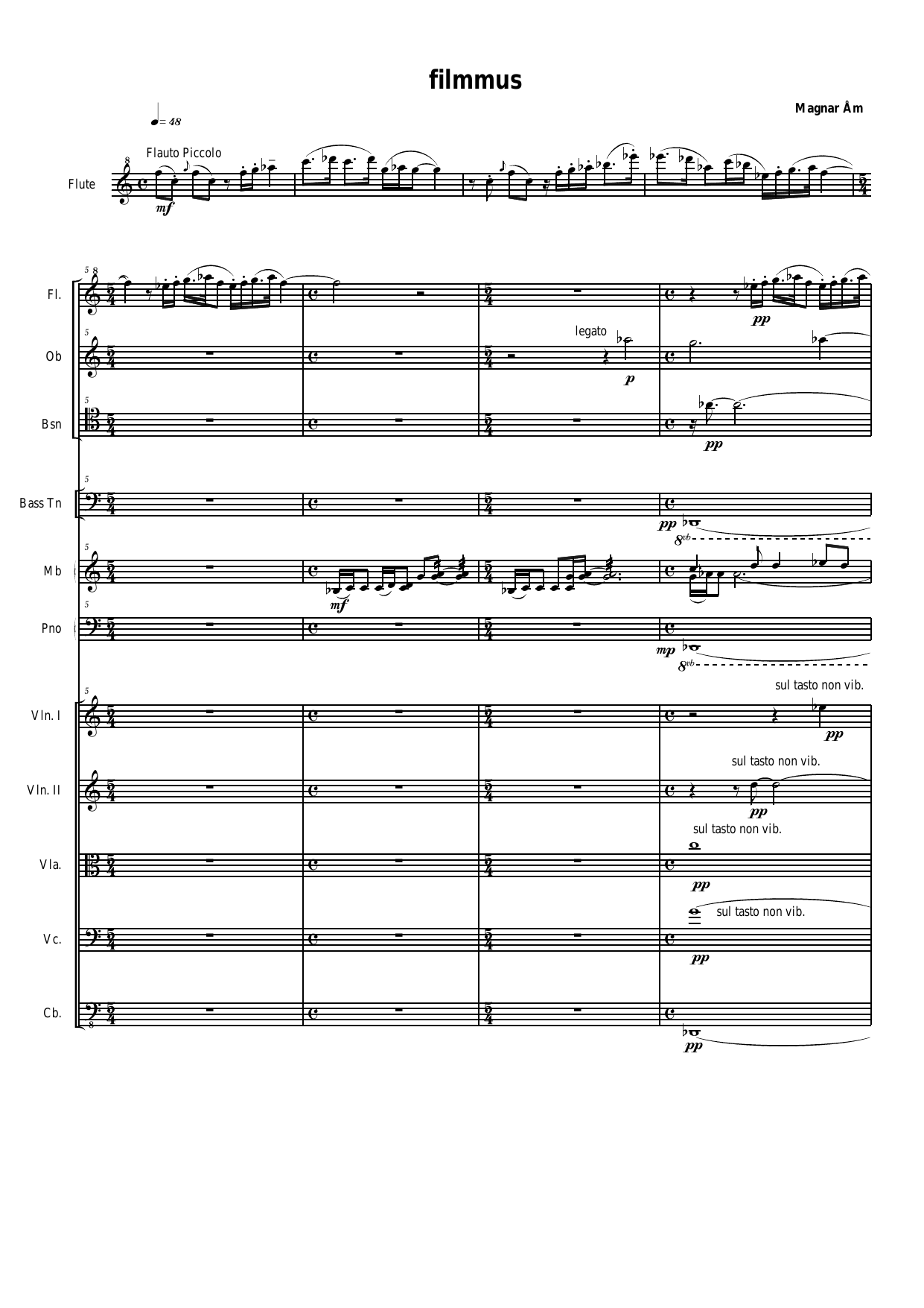 filmmus - music for the animation movie Le Mulot (The Mouse) by Andrea Kiss - Image 3