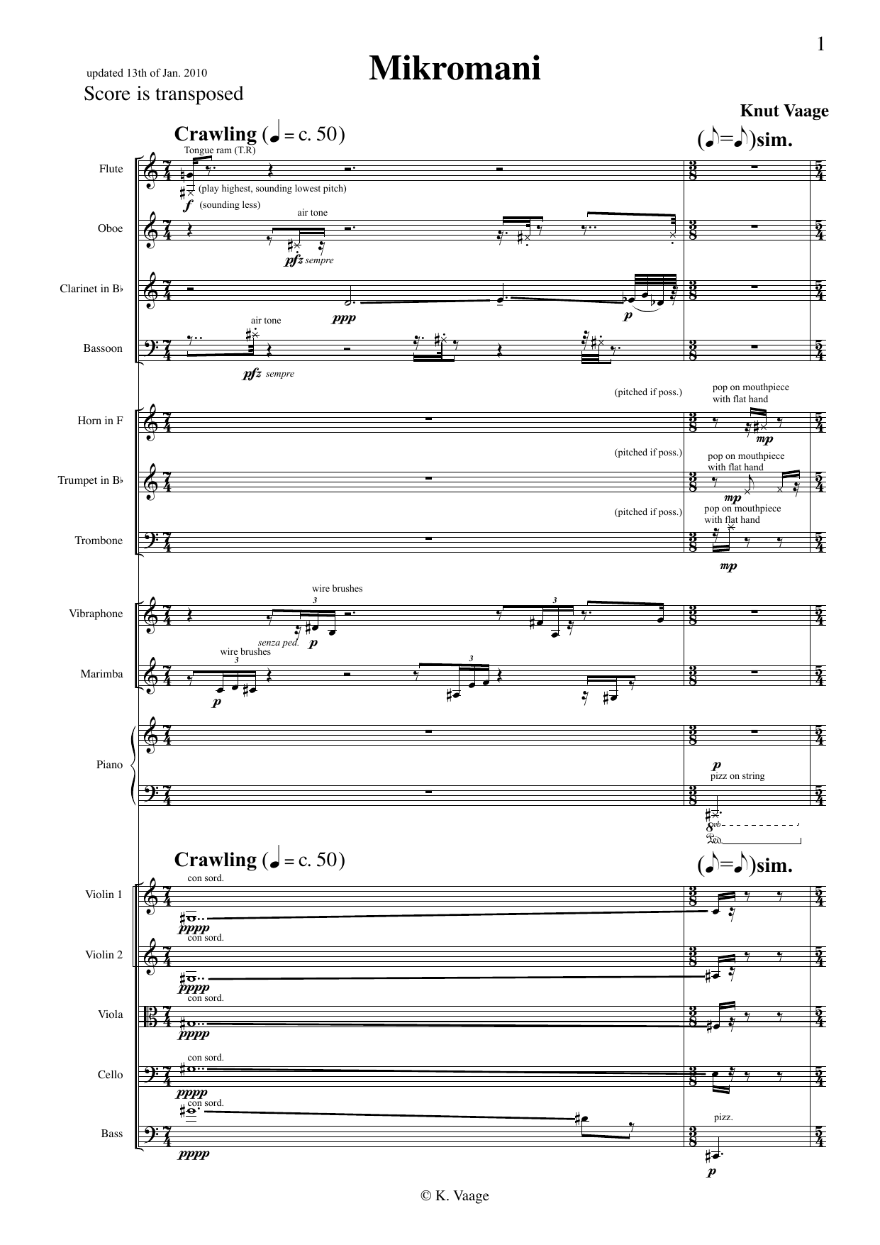 Mikromani - For sinfonietta - Image 3