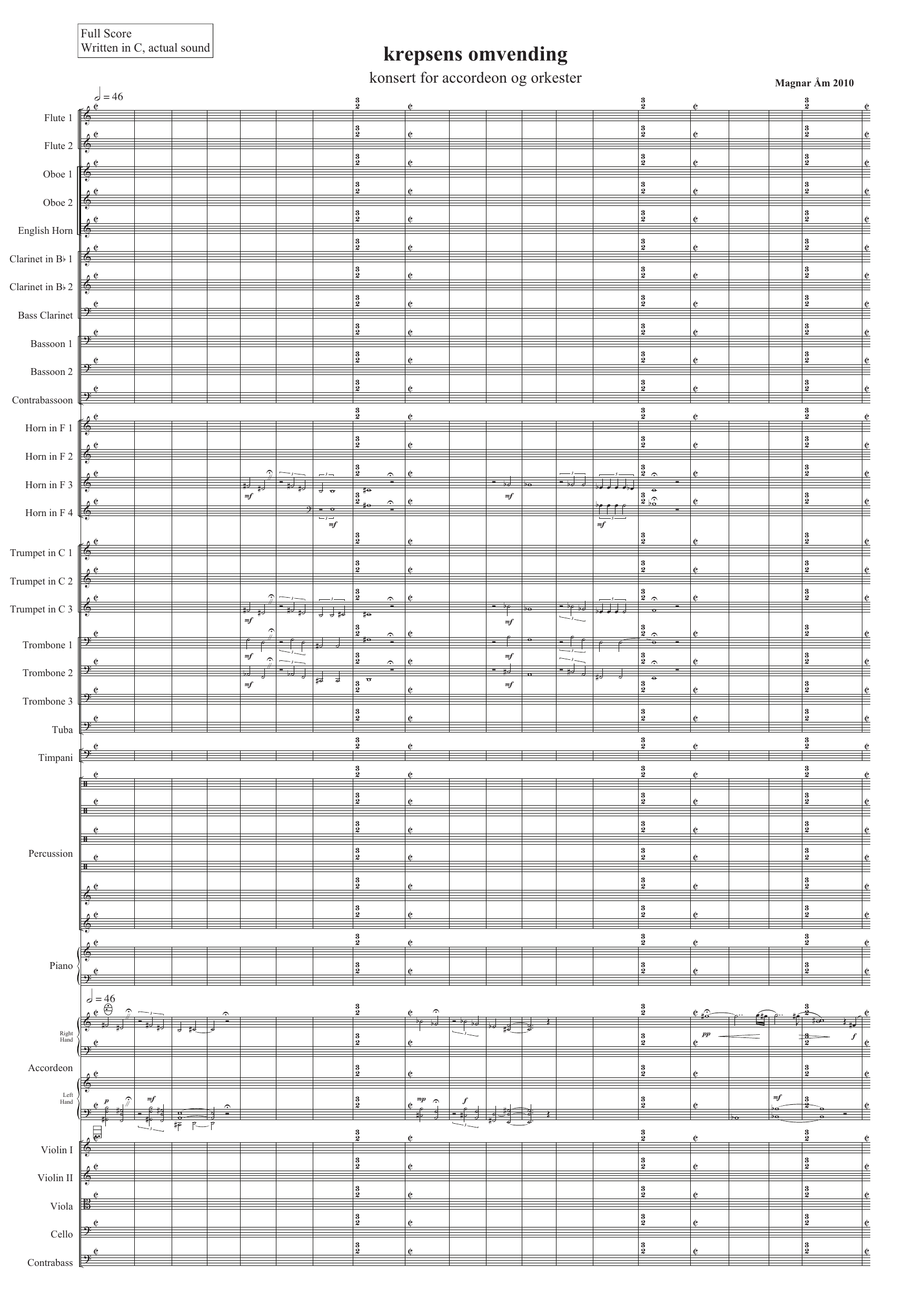 krepsens omvending - konsert for accordeon og orkester - Bilde 3
