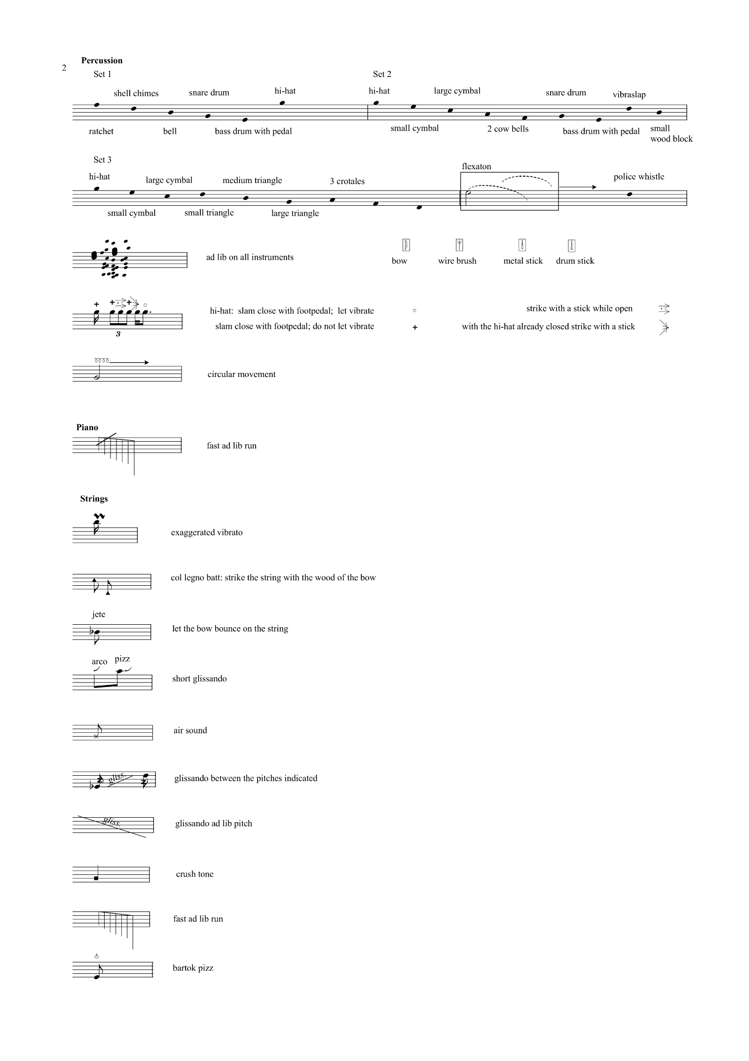 Steal, stole, stolen - For voice and sinfonietta - Image 4