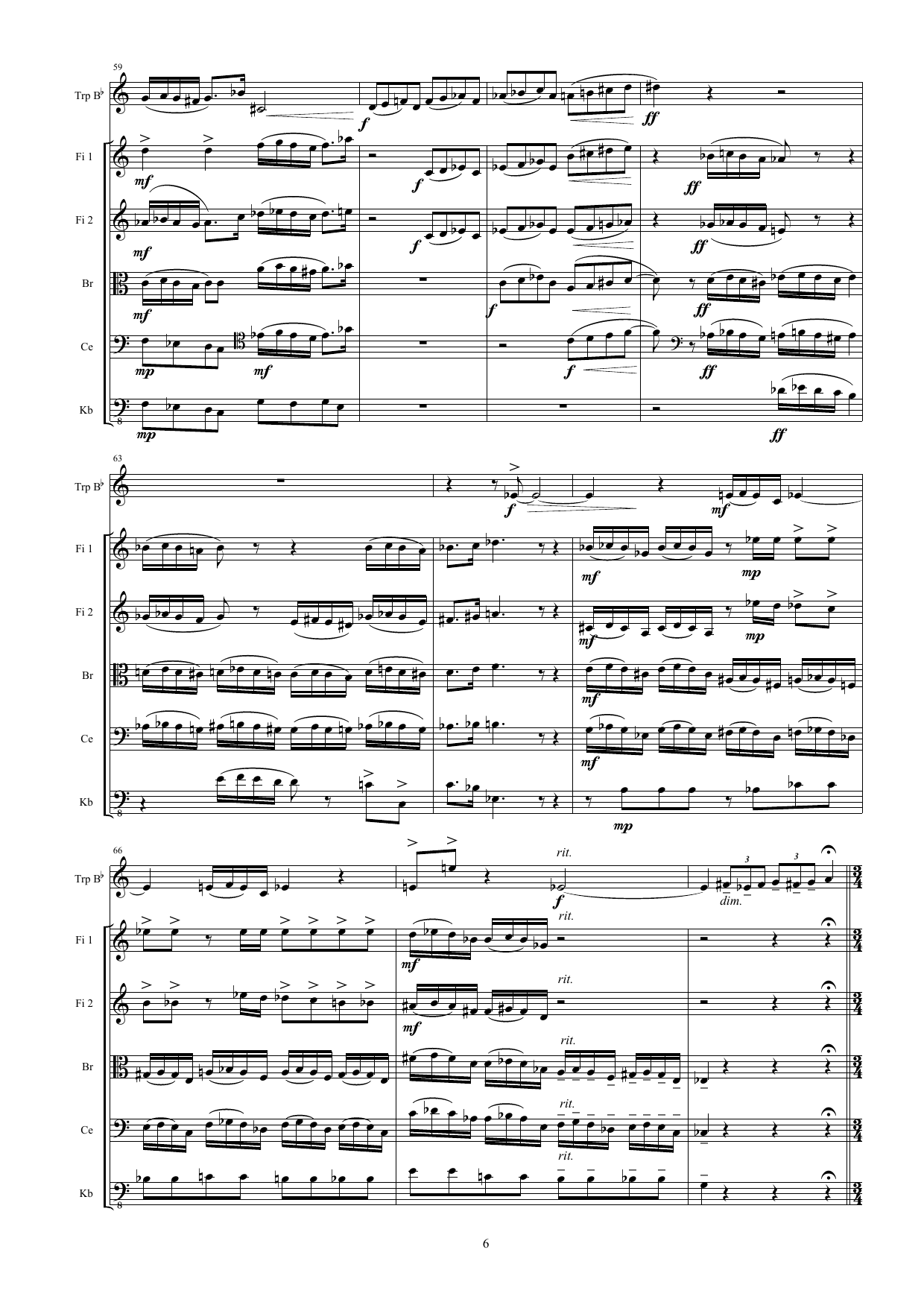 Trumpet Concerto 1966 - Image 6